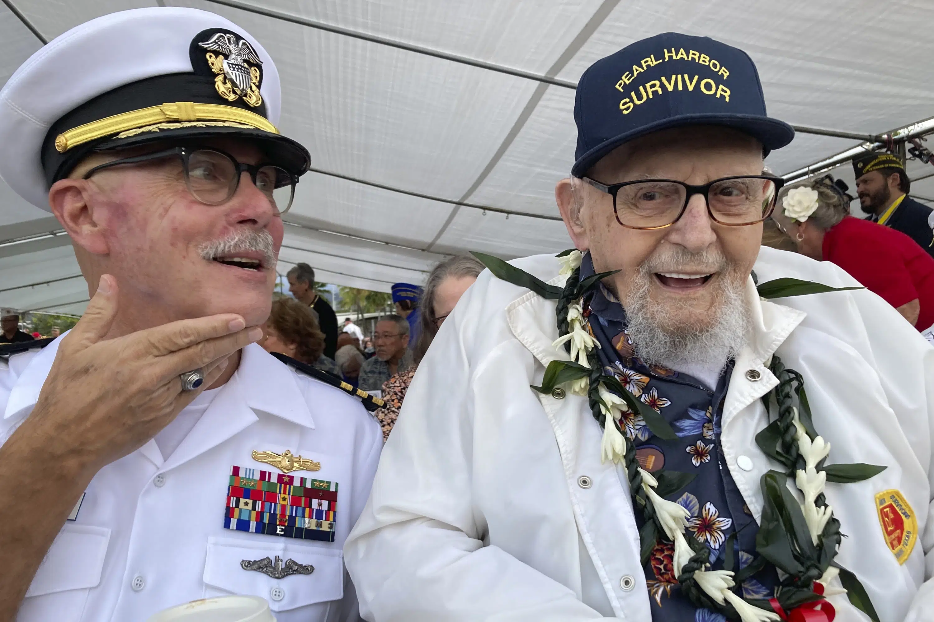 Hawaii remembrance draws handful of Pearl Harbor survivors AP News