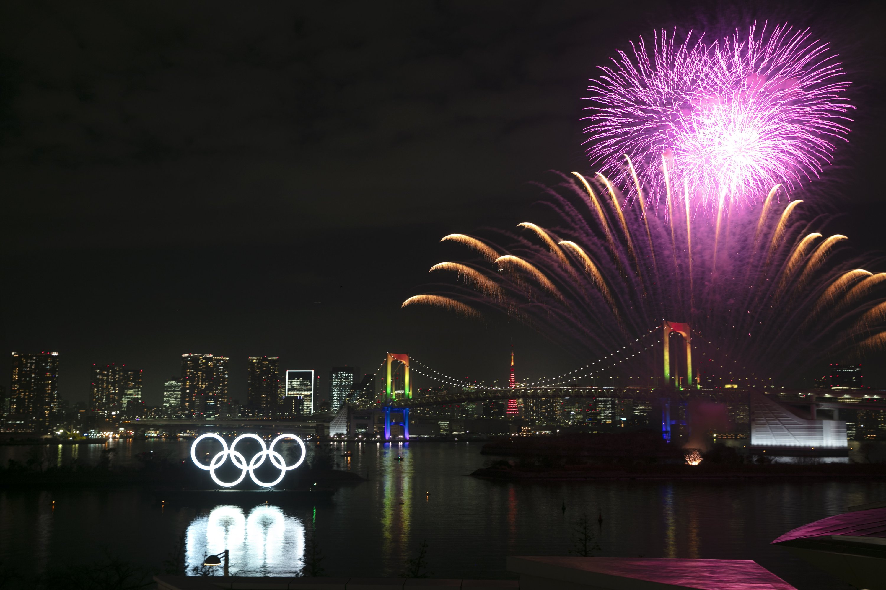 Tokyo Olympics reach 6monthstogo mark with some fireworks AP News