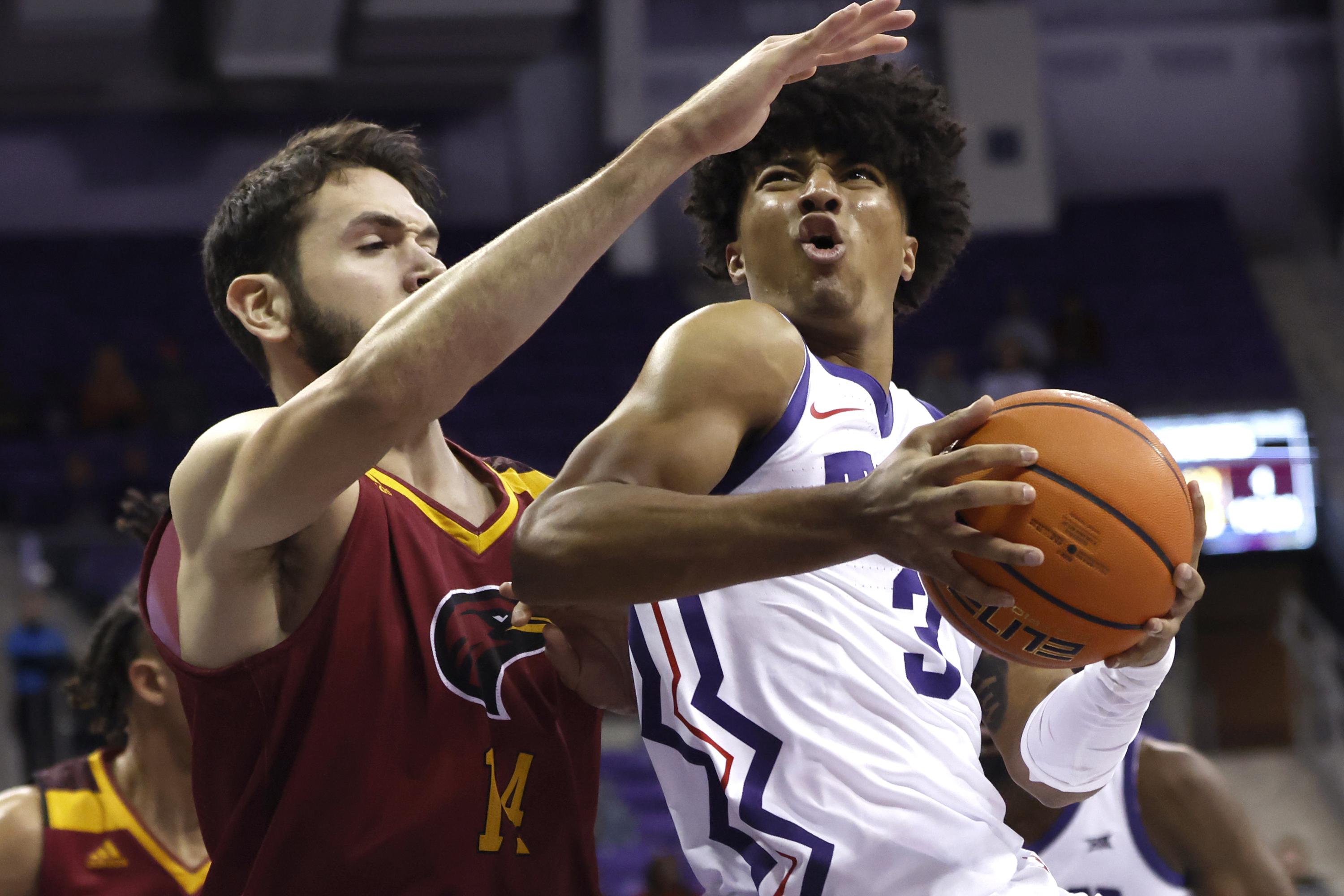 No. 15 TCU starts fast in 95-60 win over Louisiana-Monroe