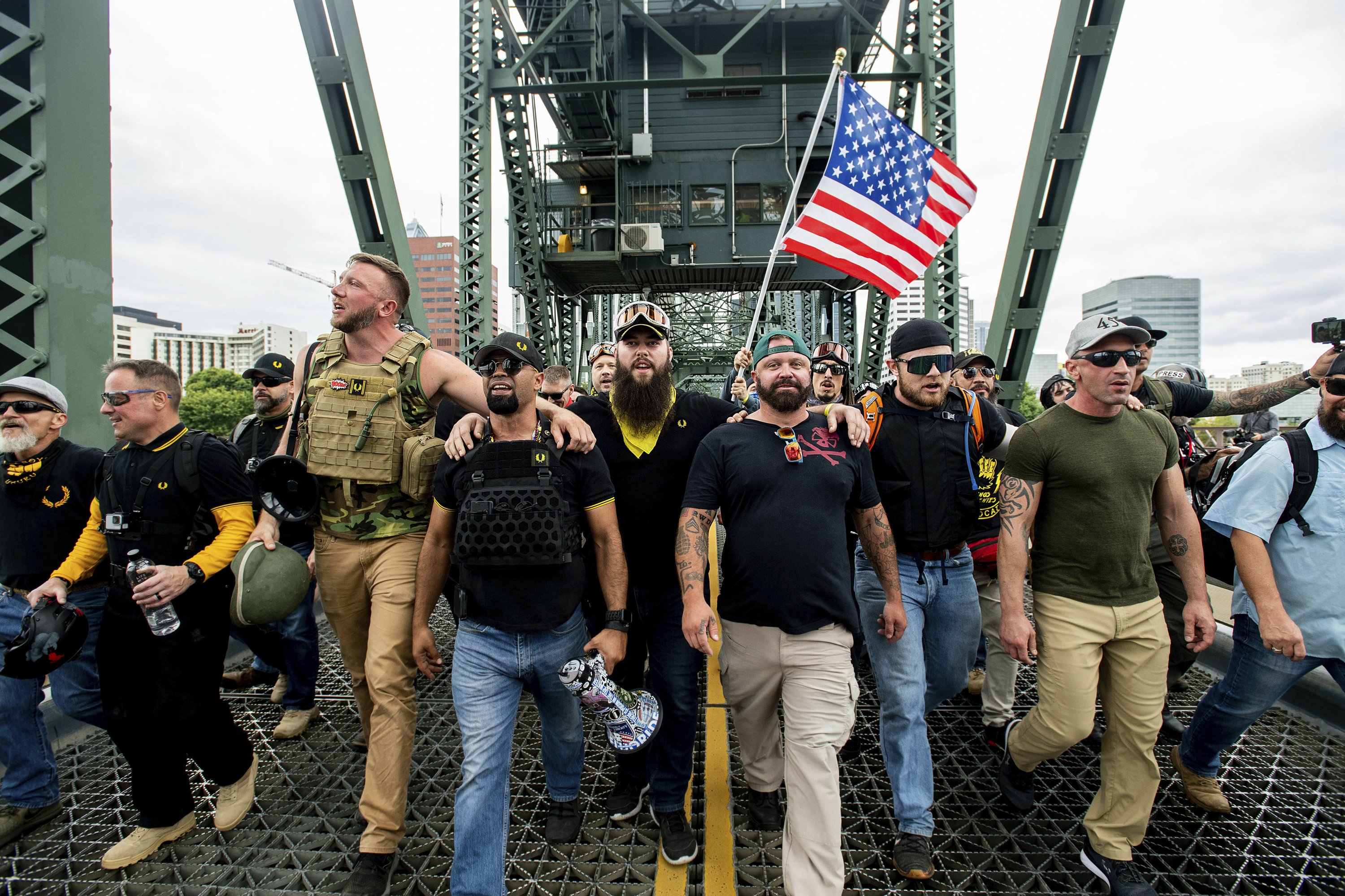 At least 13 people arrested at Portland, Oregon, protest