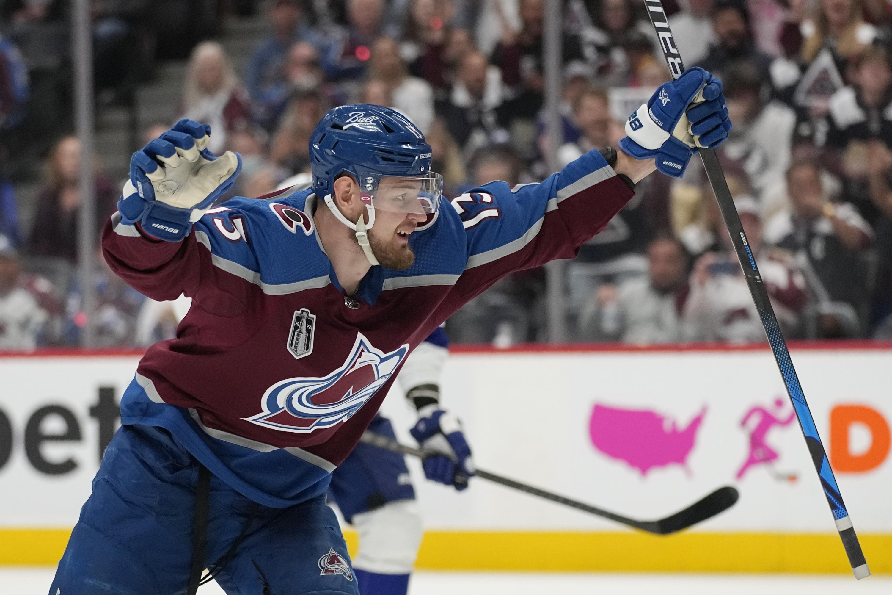 Nichushkin dominating for Avalanche in Stanley Cup Final AP News