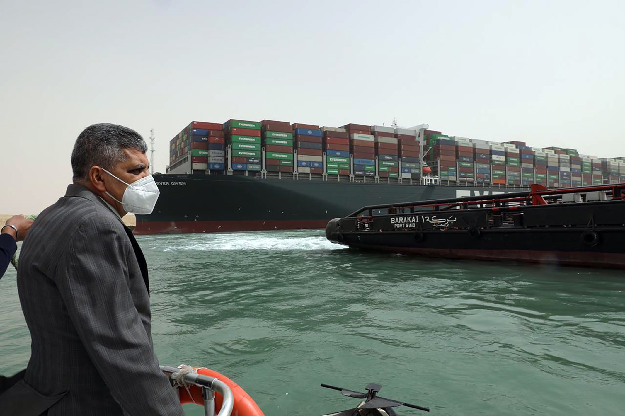 Transport losses increase due to cargo ship trapped in the Suez Canal