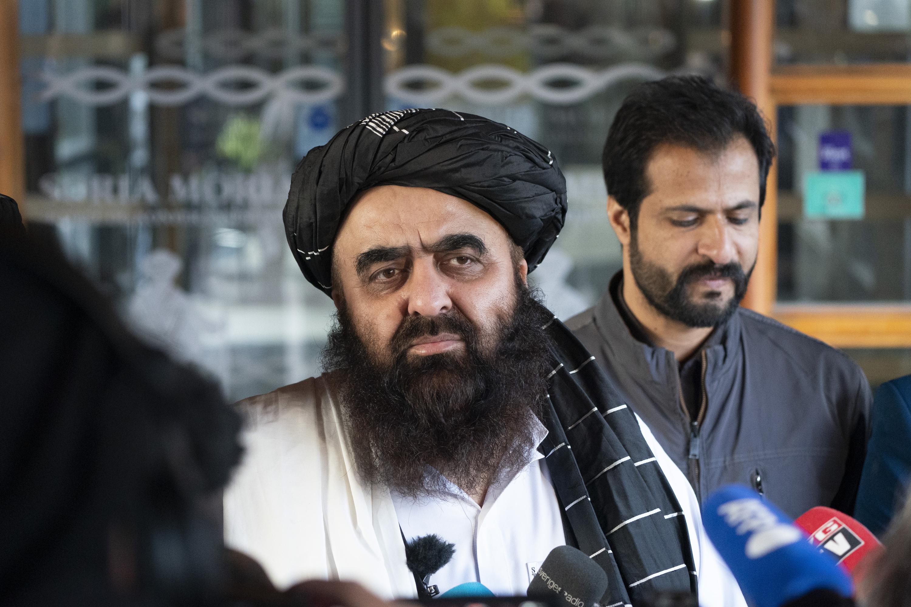 Taliban hold first talks in Europe since Afghan takeover - Associated Press