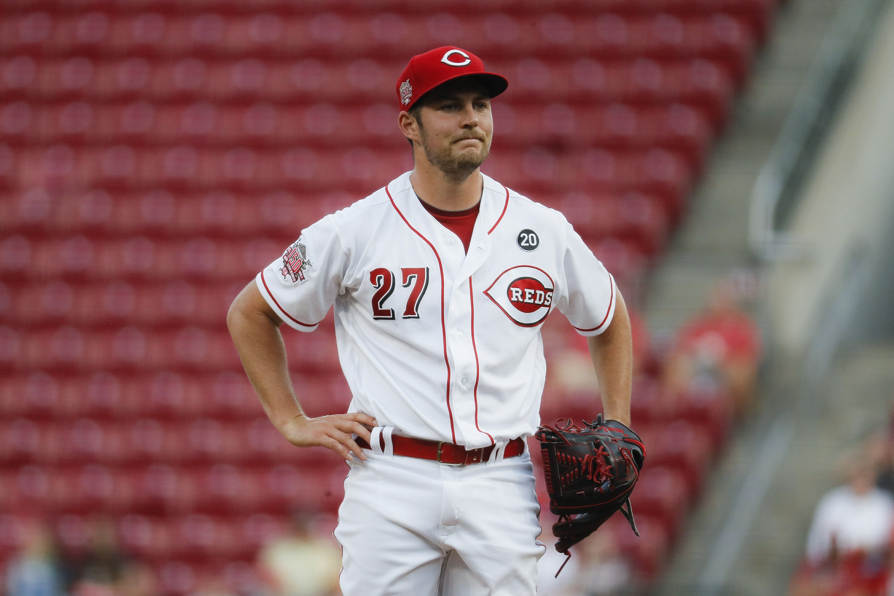 trevor bauer reds jersey