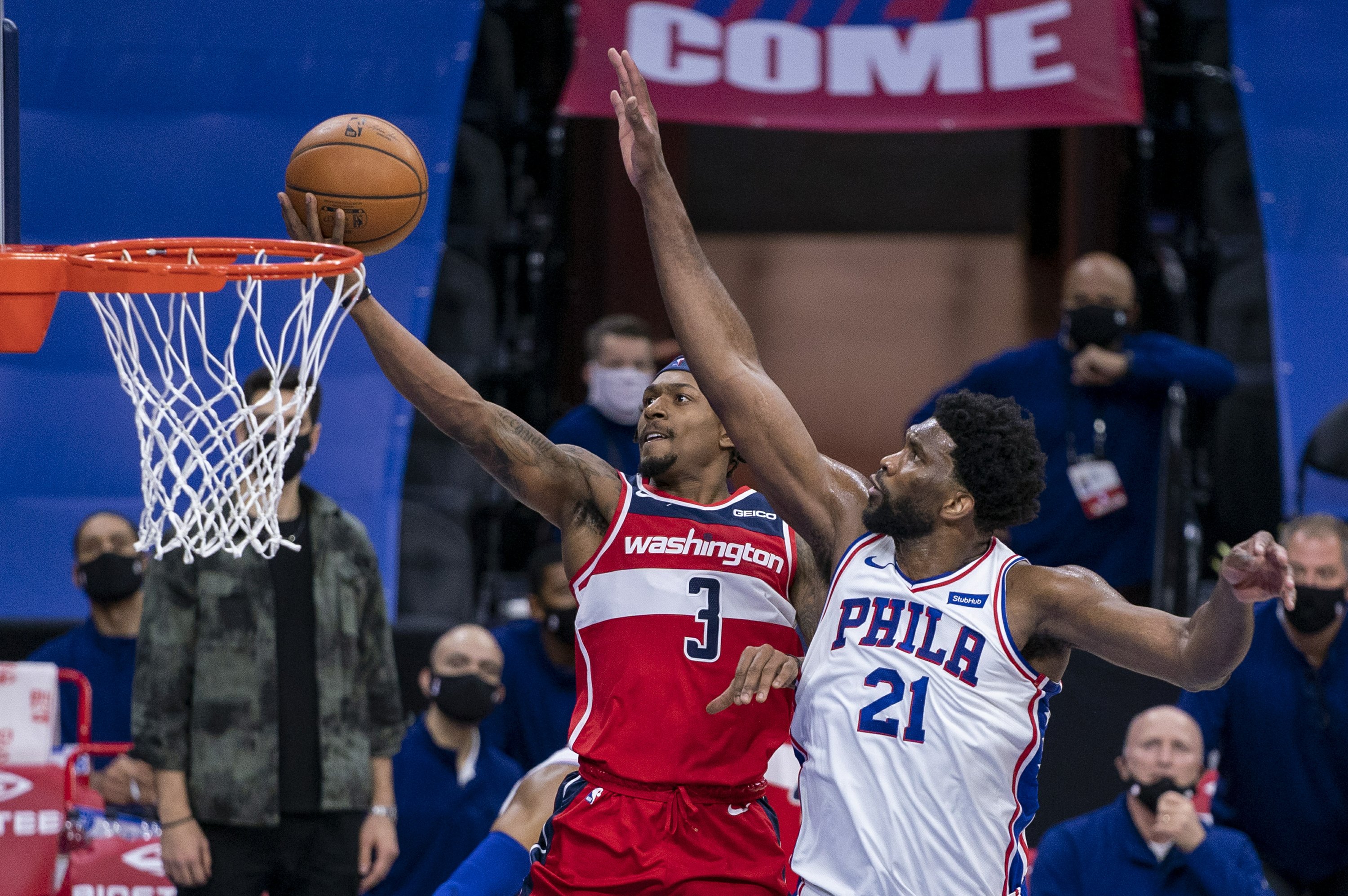Beal scores 60 but Embiid leads 76ers over Wizards, 141-136 - Vimarsana News