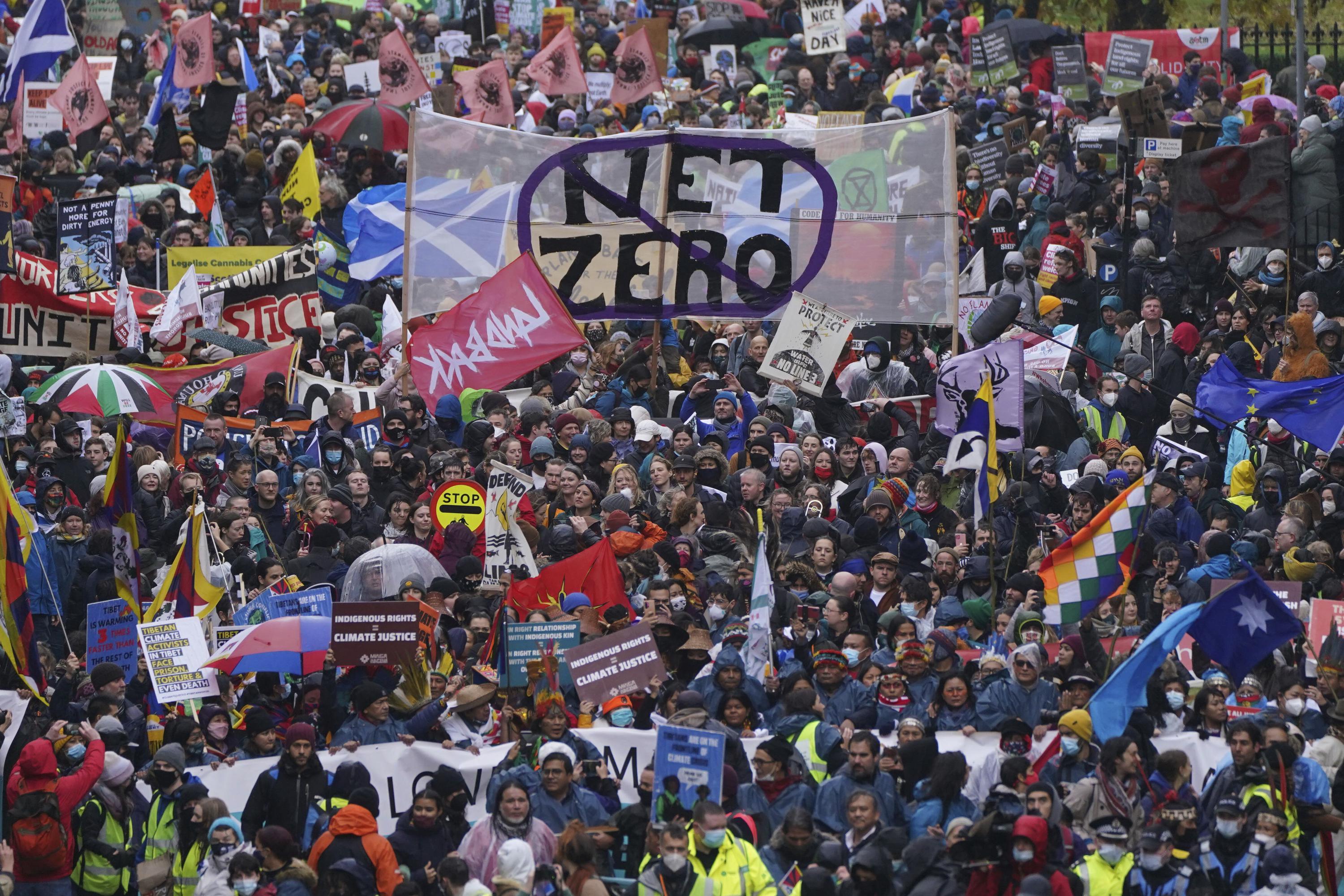 De frustraties nemen toe nu demonstranten snellere klimaatactie eisen