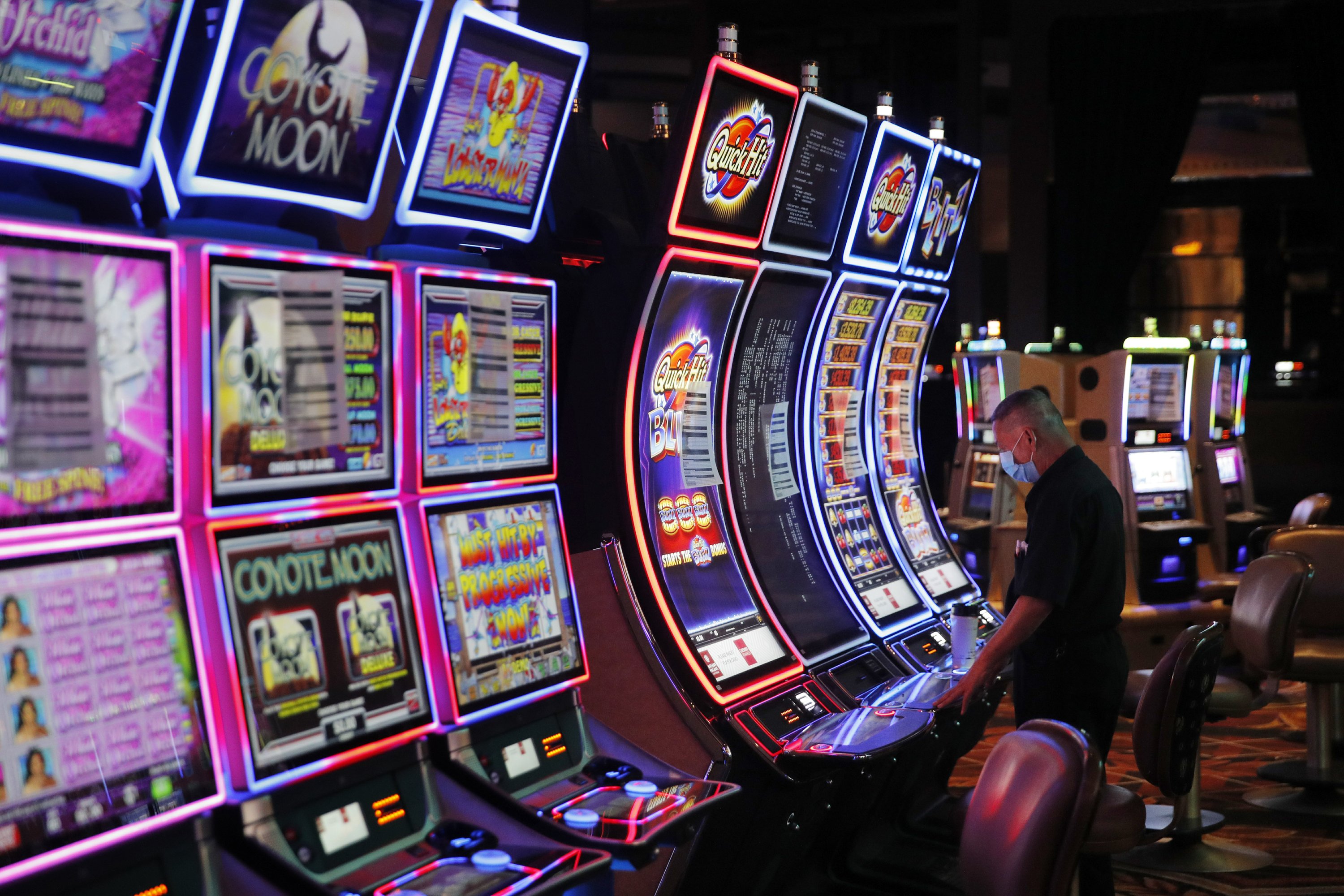 Nevada betting on health safety as Las Vegas casinos reopen | AP News