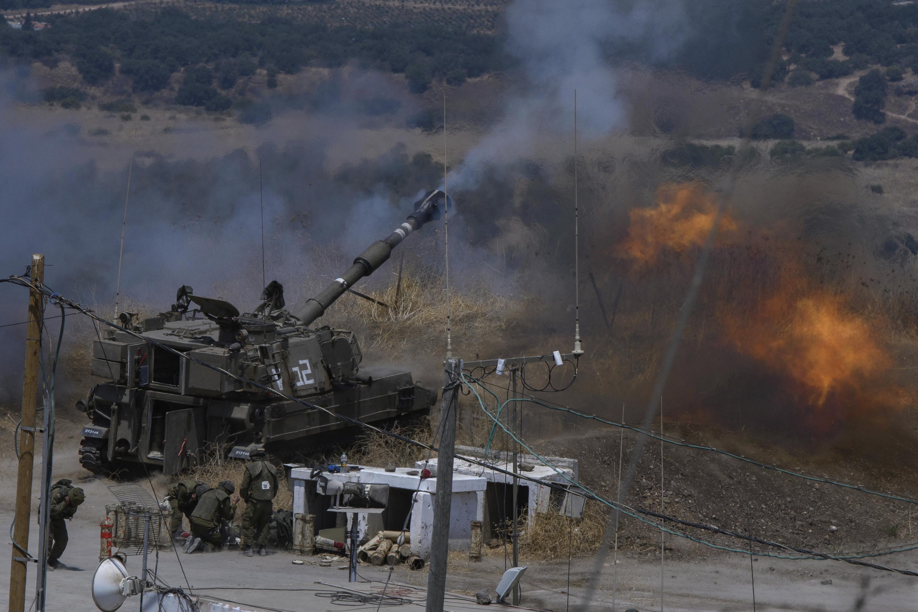 Hezbollah Israel Trade Fire In Dangerous Mideast Escalation AP News   3000 