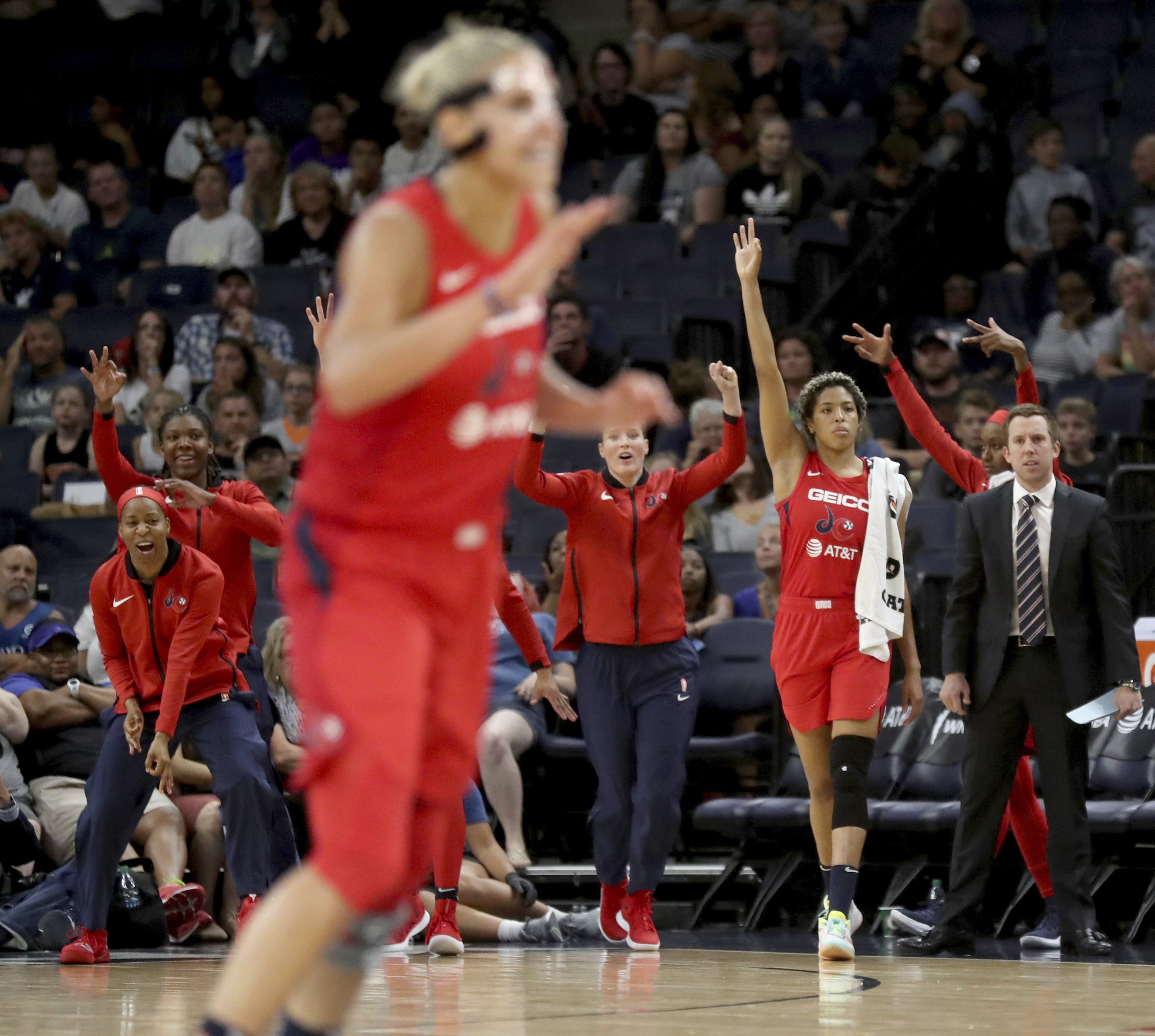 WNBA playoff picture clearing up, Aces, Sun Mystics clinch AP News