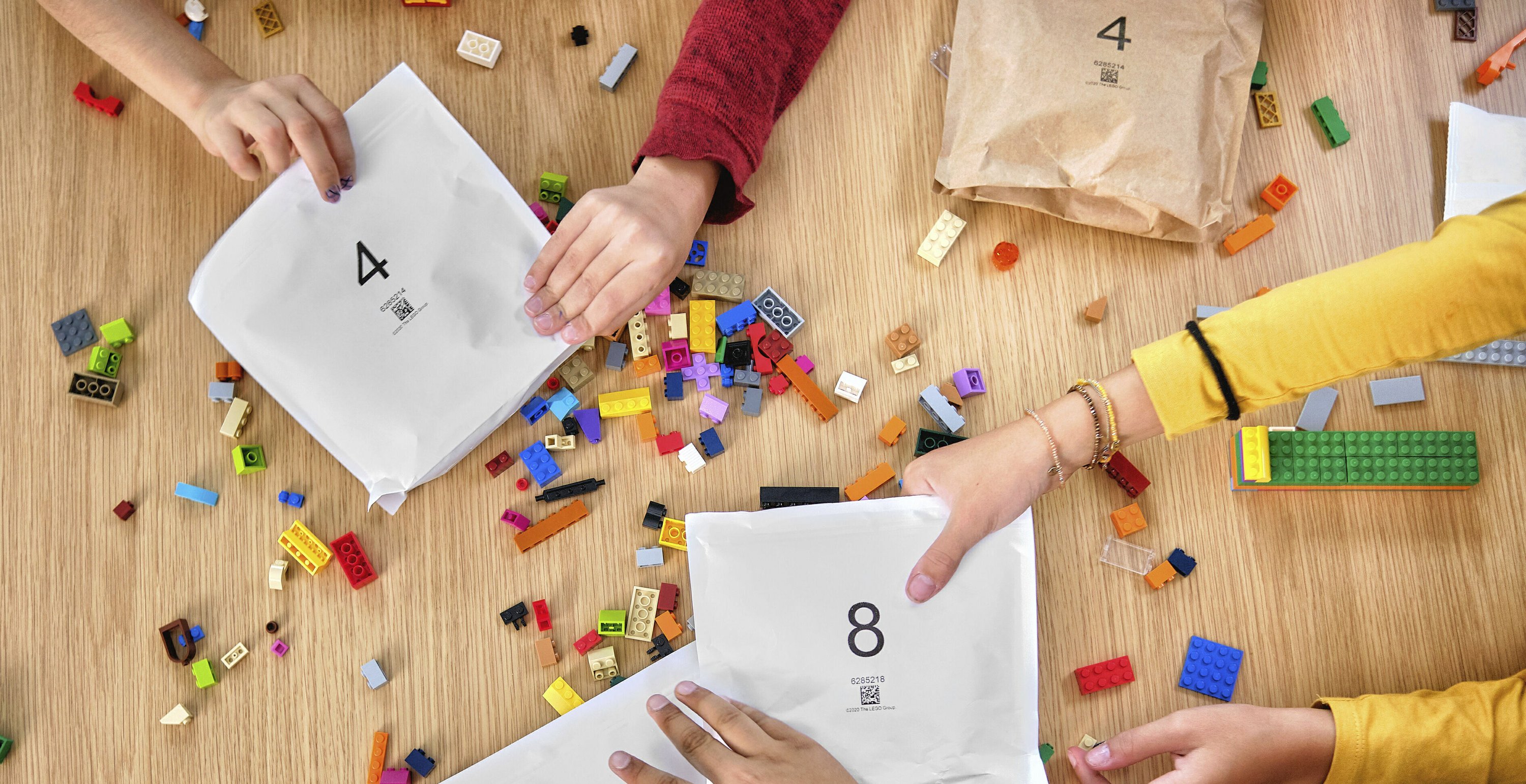 Lego to ditch plastic bags for paper ones in its boxed sets image
