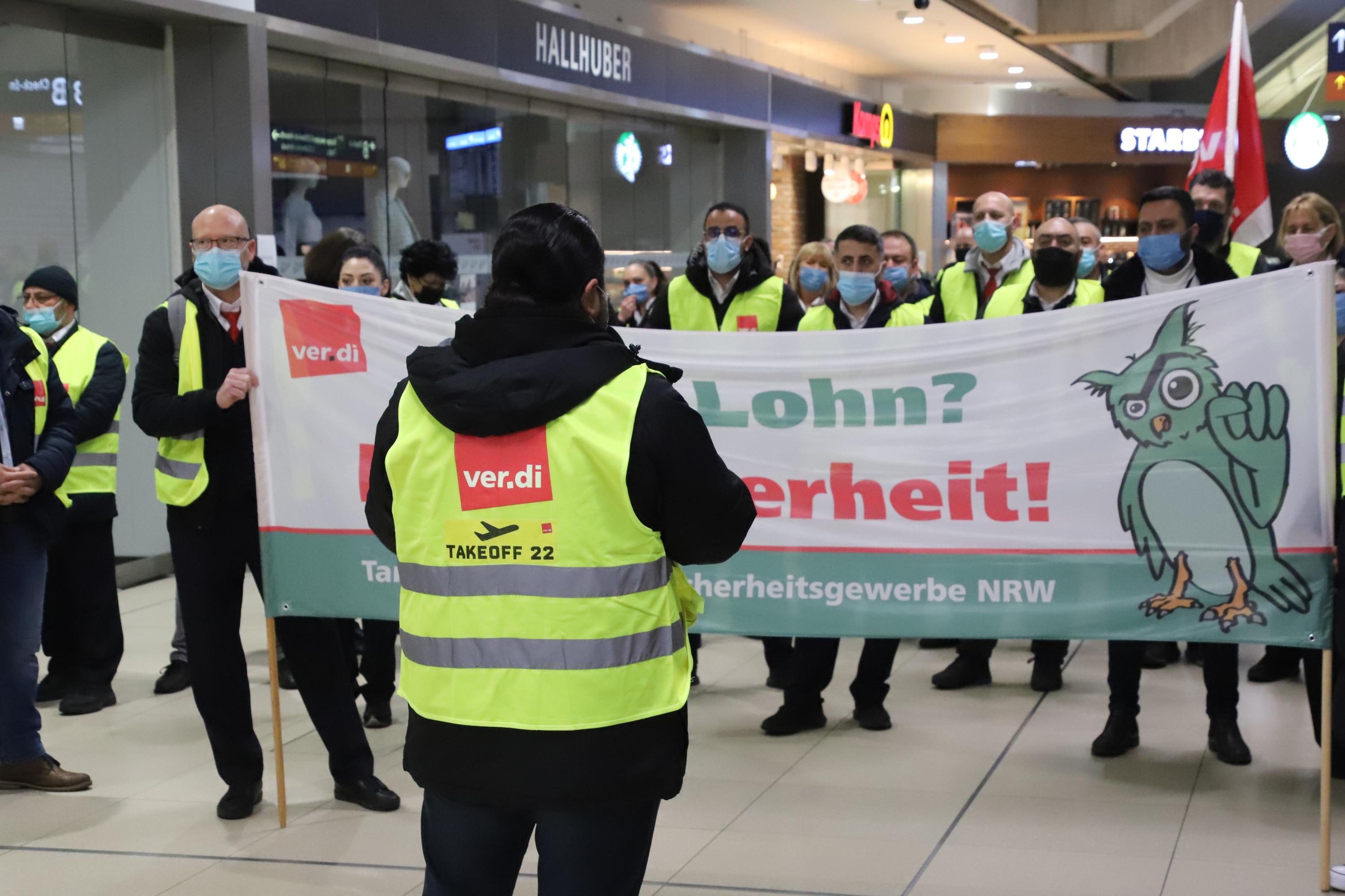 Streik am deutschen Flughafen verursacht Flugausfälle und Verspätungen