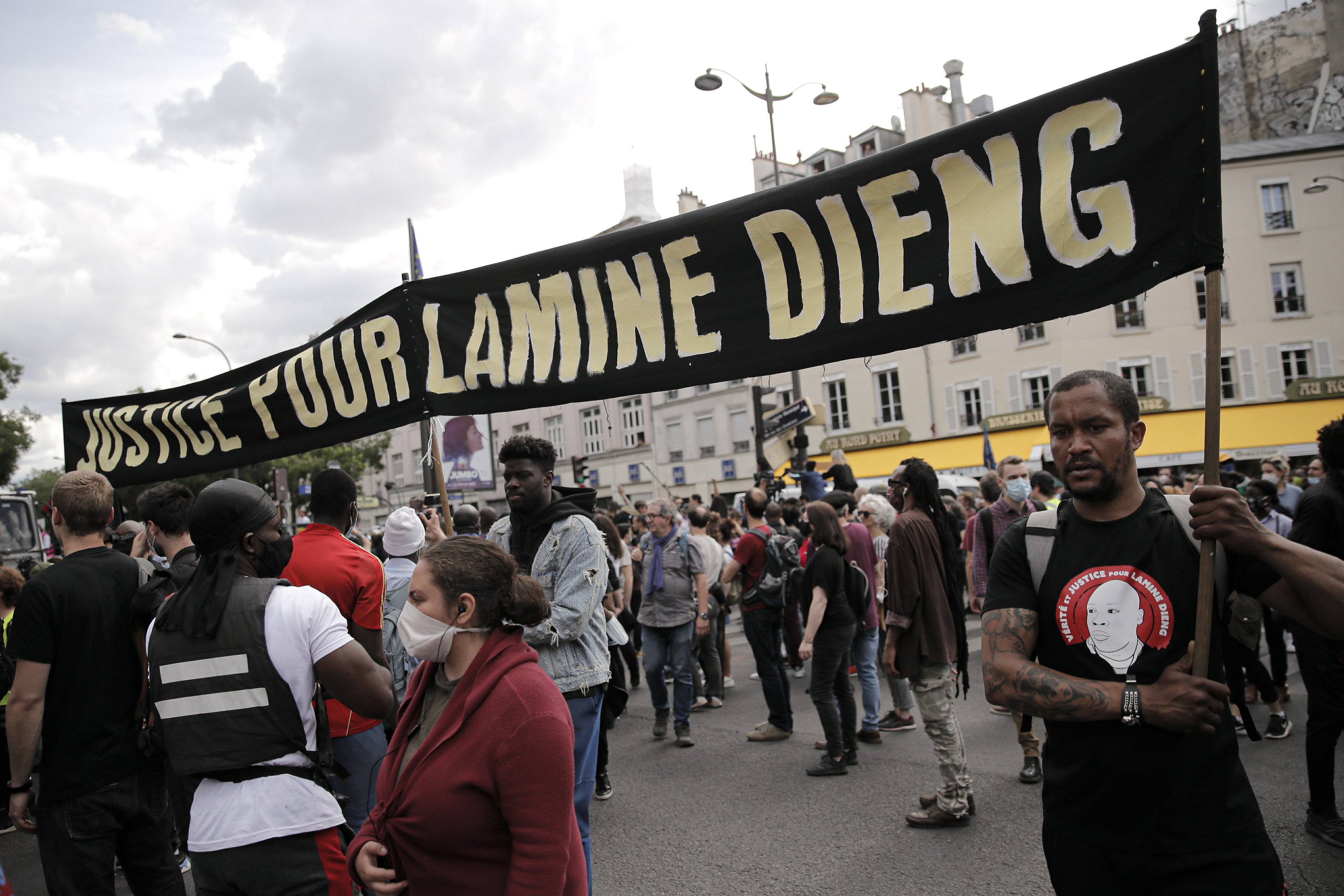 French protesters decry racism, other systemic injustices | AP News