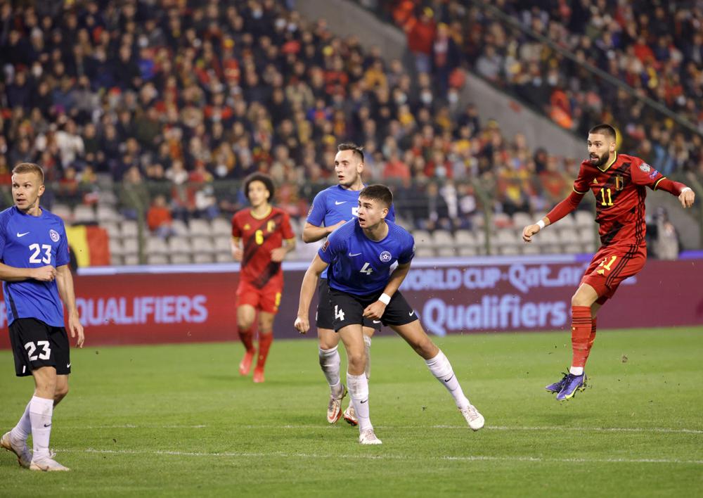 Belgium vs Estonia: Belgium brush aside Estonia in the qualifiers, wins 3-1 to secure their place in next year's FIFA World Cup