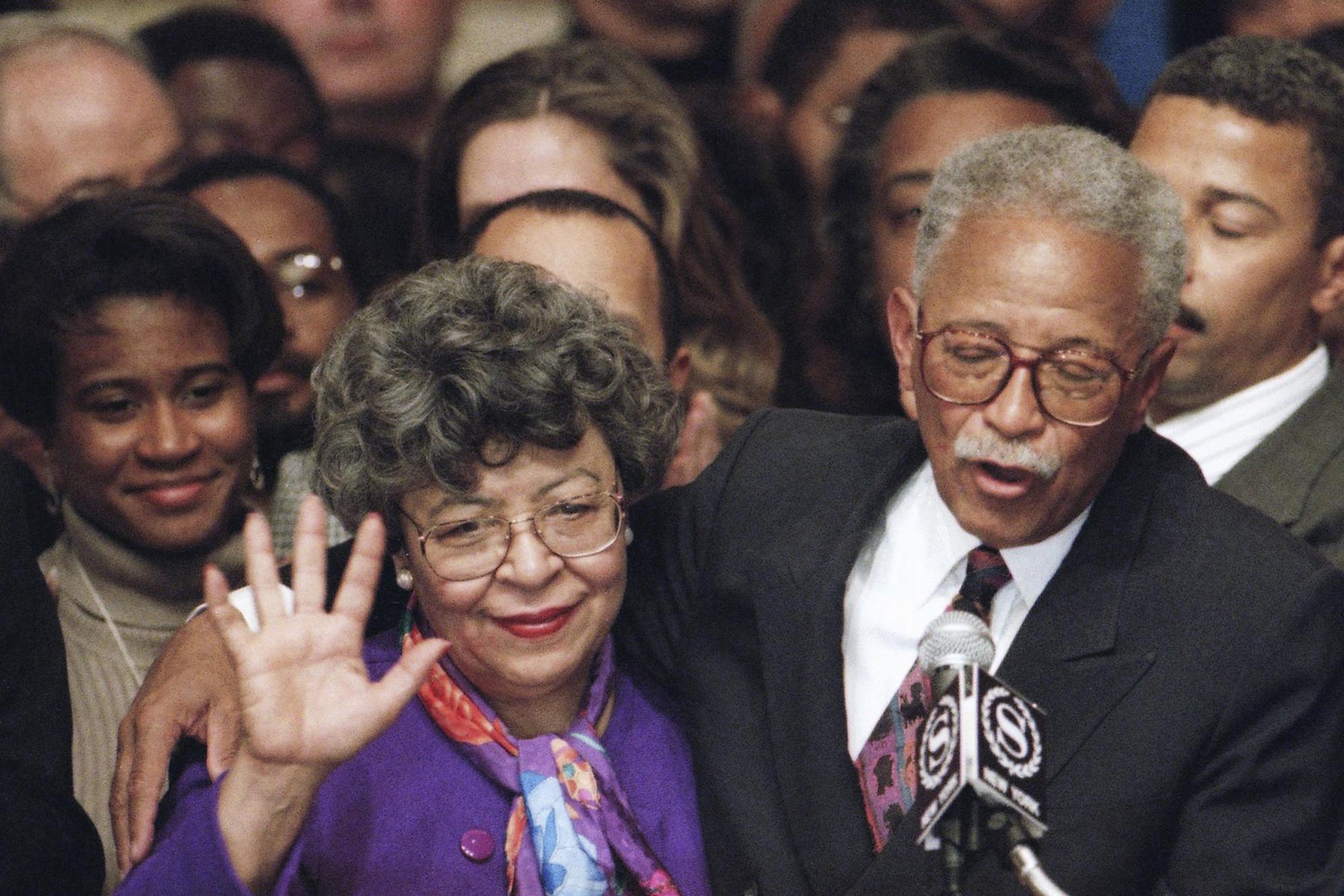 joyce dinkins wife of former nyc mayor david dinkins dies former nyc mayor david dinkins dies