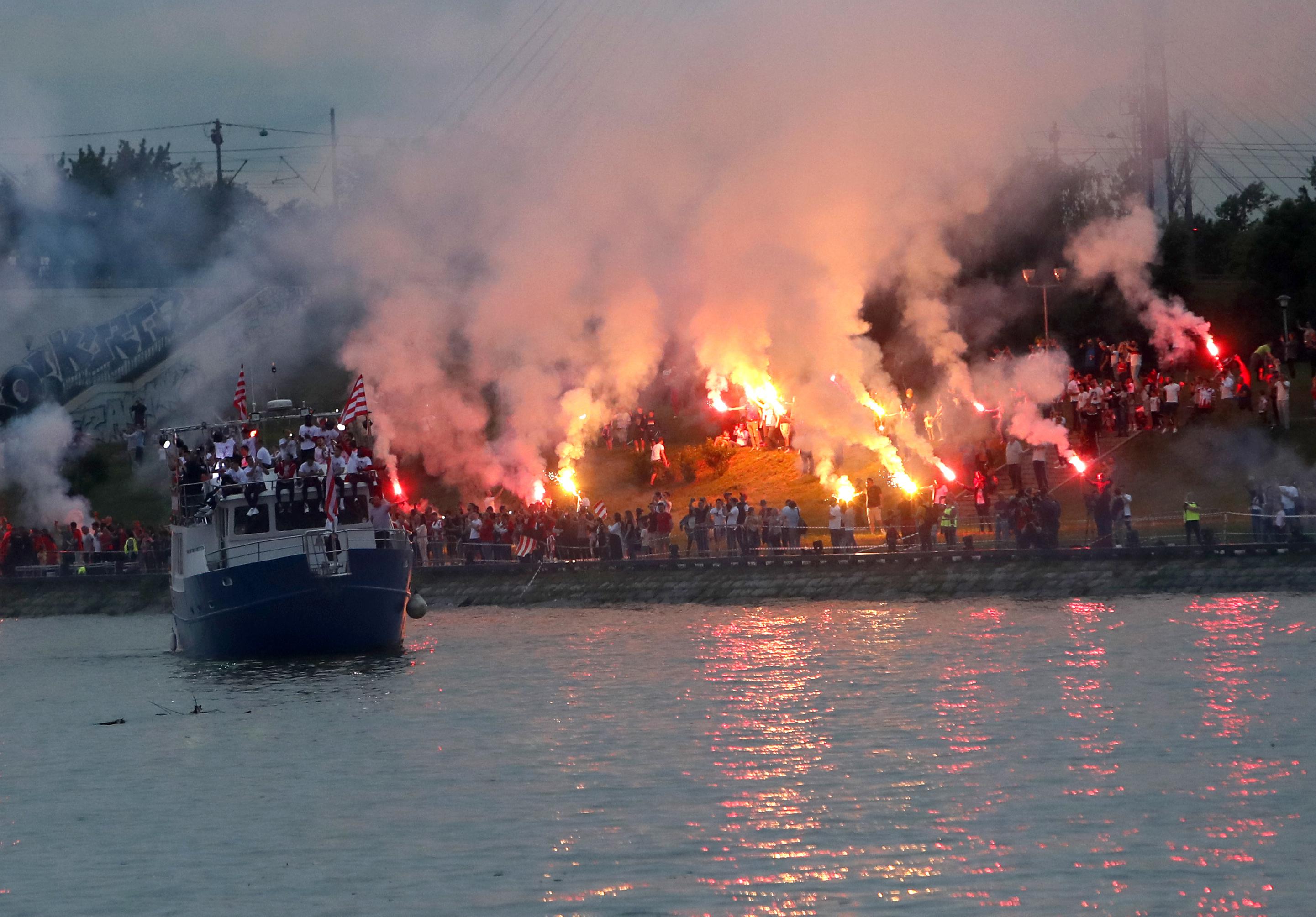 Red Star Belgrade excluded from Champions League after FFP breach, Red  Star Belgrade