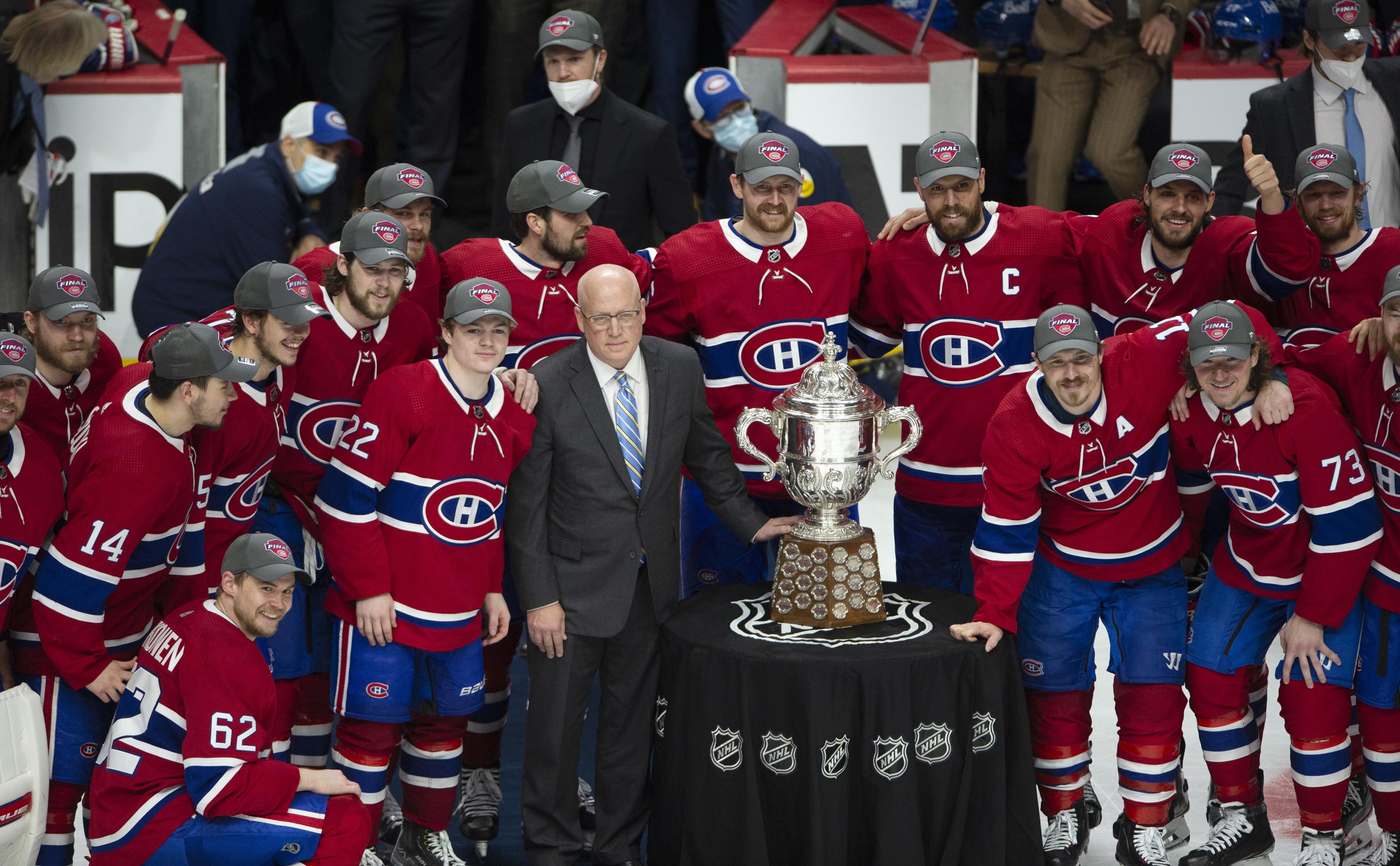 One trophy ignored, Canadiens shift focus to the Stanley Cup AP News