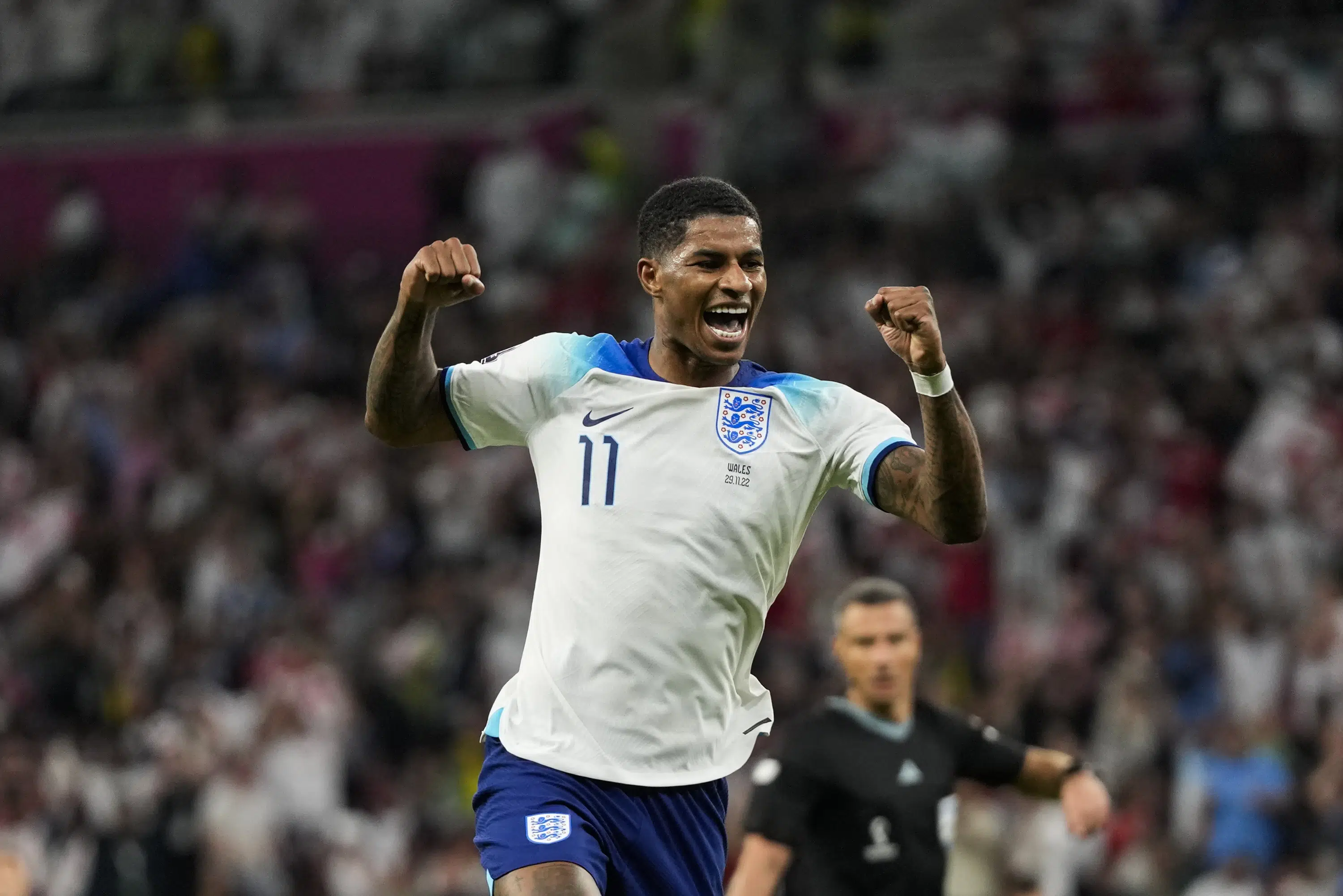 England advances after beating Wales 3-0 at World Cup