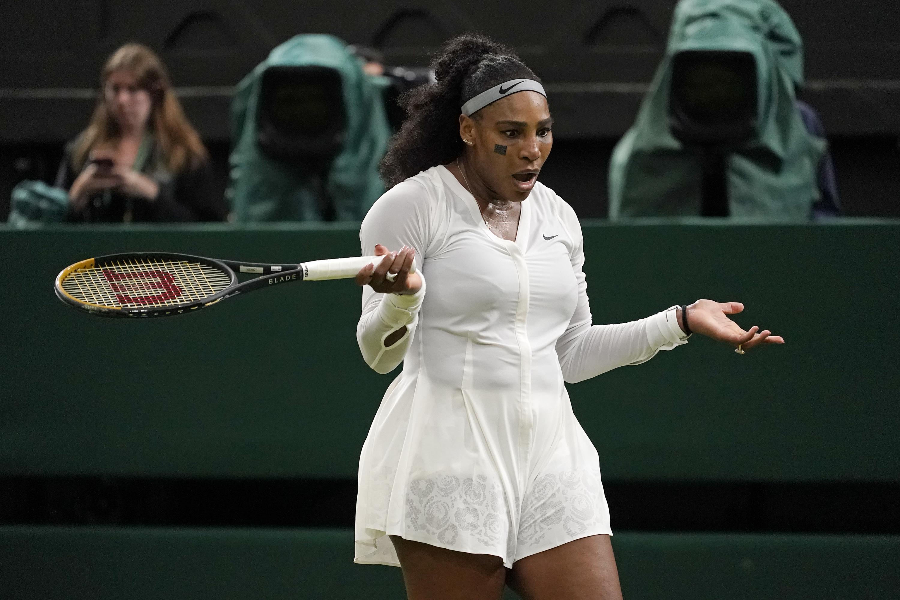 Serena Williams loses at Wimbledon in 1st match in a year | AP News