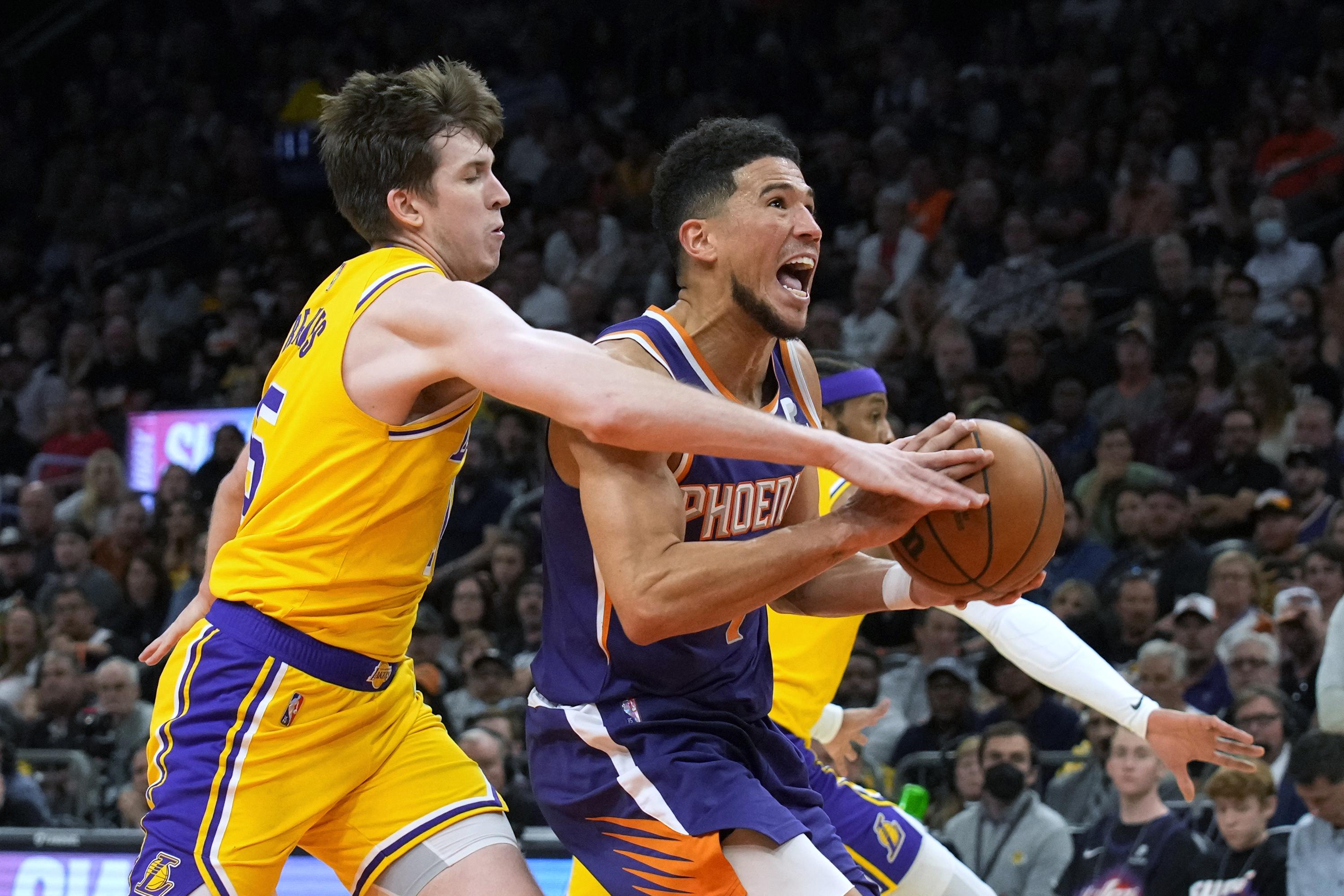 Suns Sit 4 Starters Against Clippers In Back to back AP News