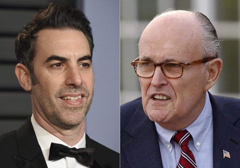 Giuliani Shown In Hotel Bedroom Scene In New Borat Film