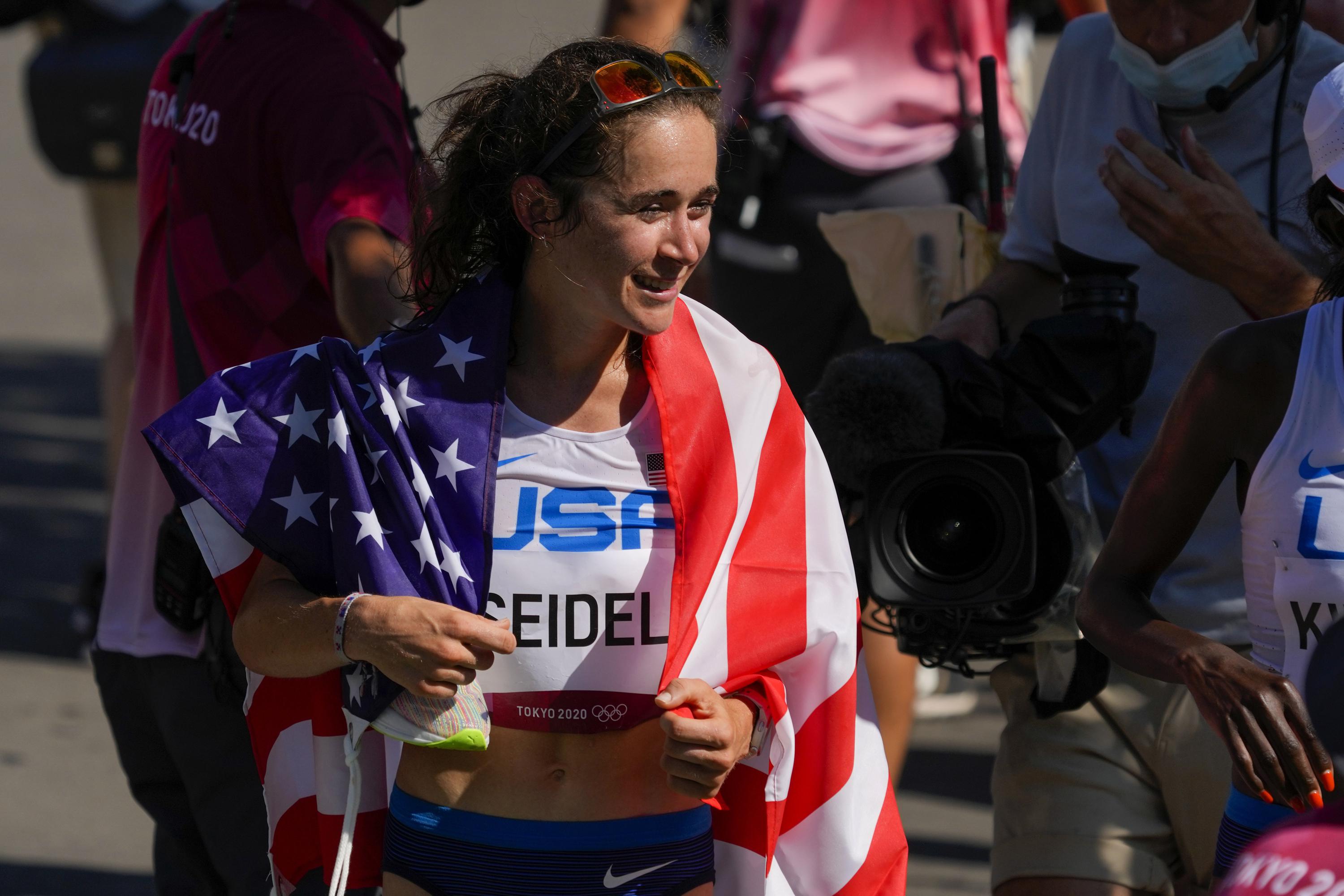 Olympic bronze medalist Molly Seidel to run NYC Marathon AP News
