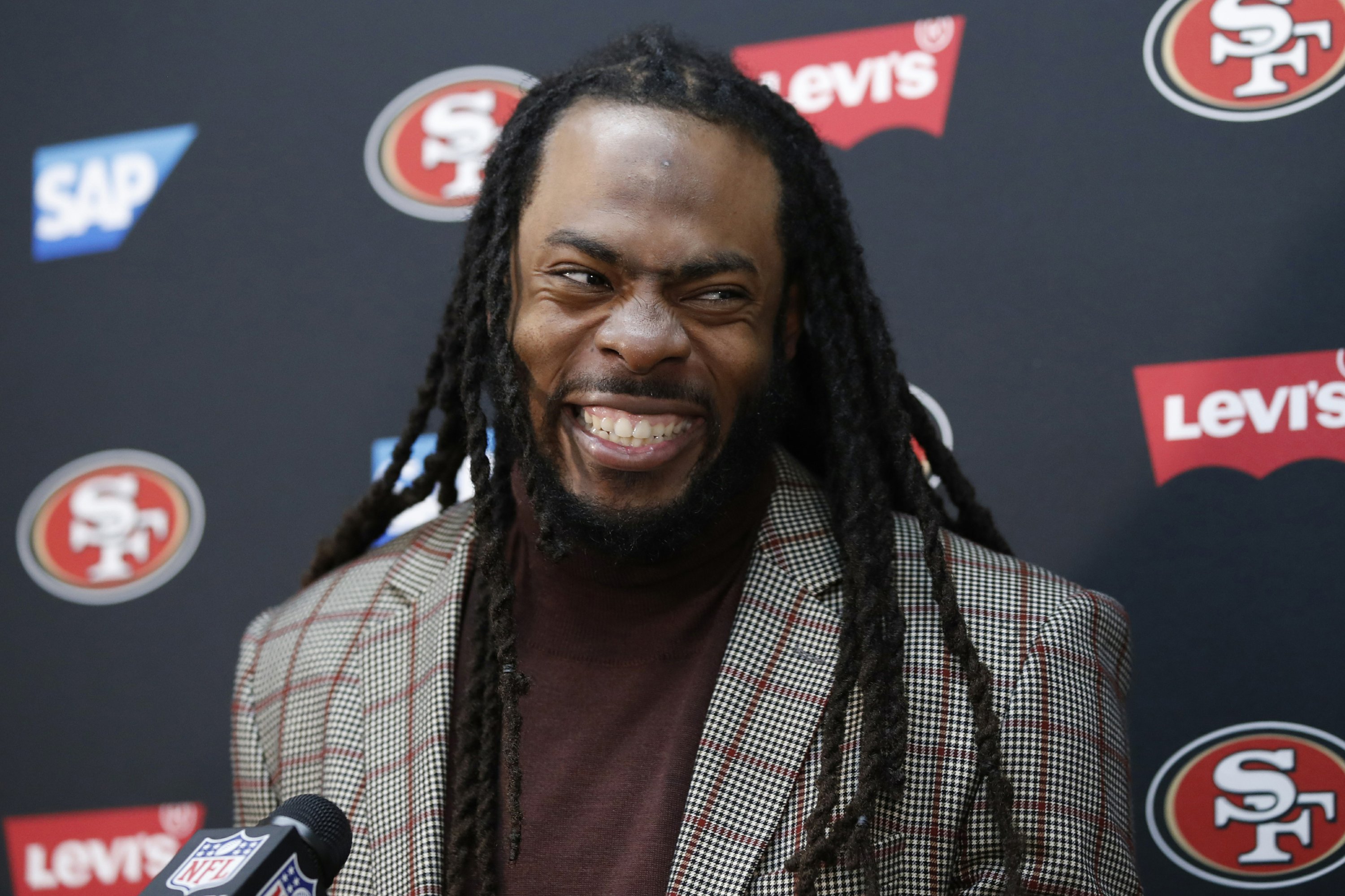 Sherman, Jenkins among 32 nominees for NFL Man Of Year award AP News