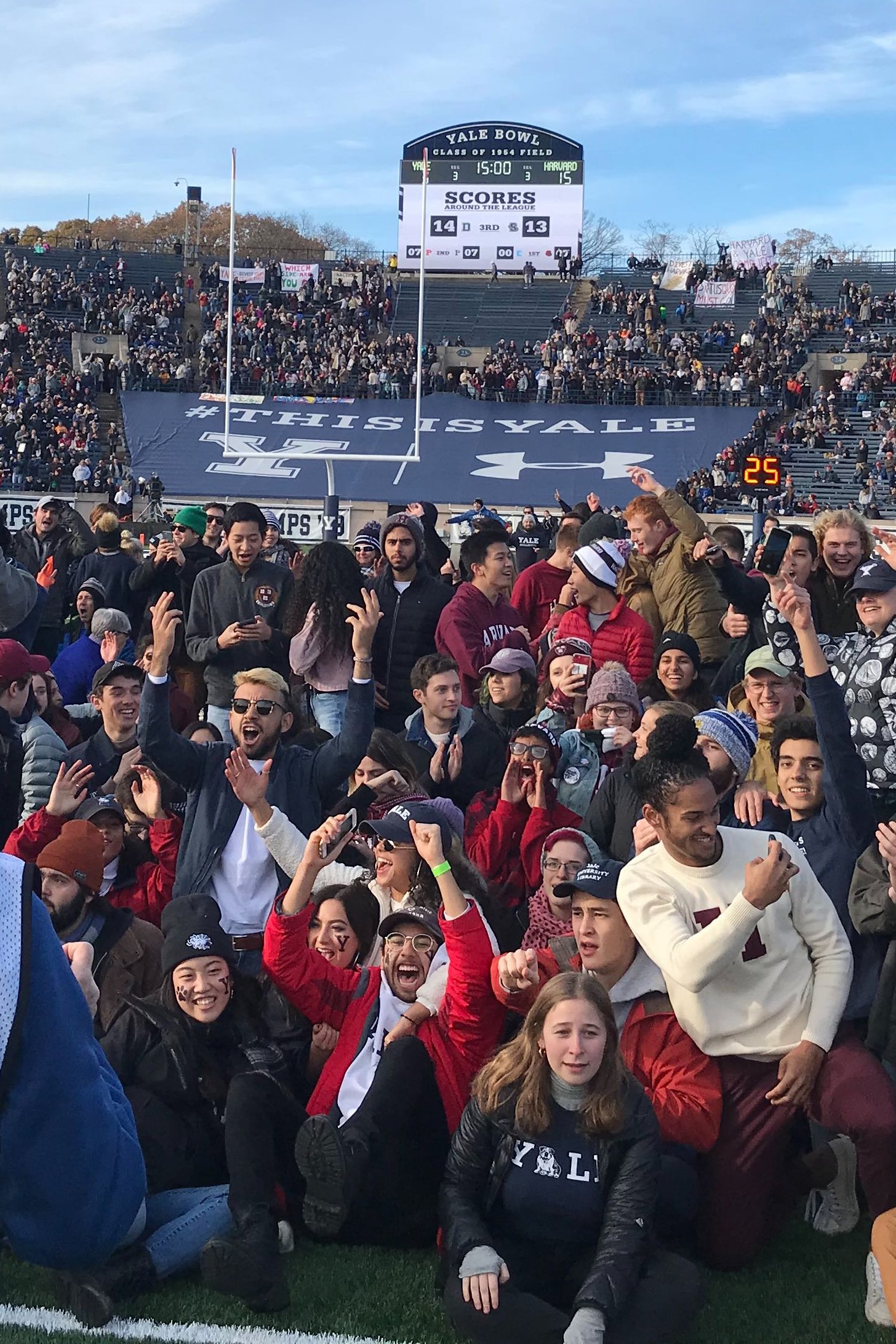 Harvard-Yale game delayed by student protest; 20-30 arrested | AP News