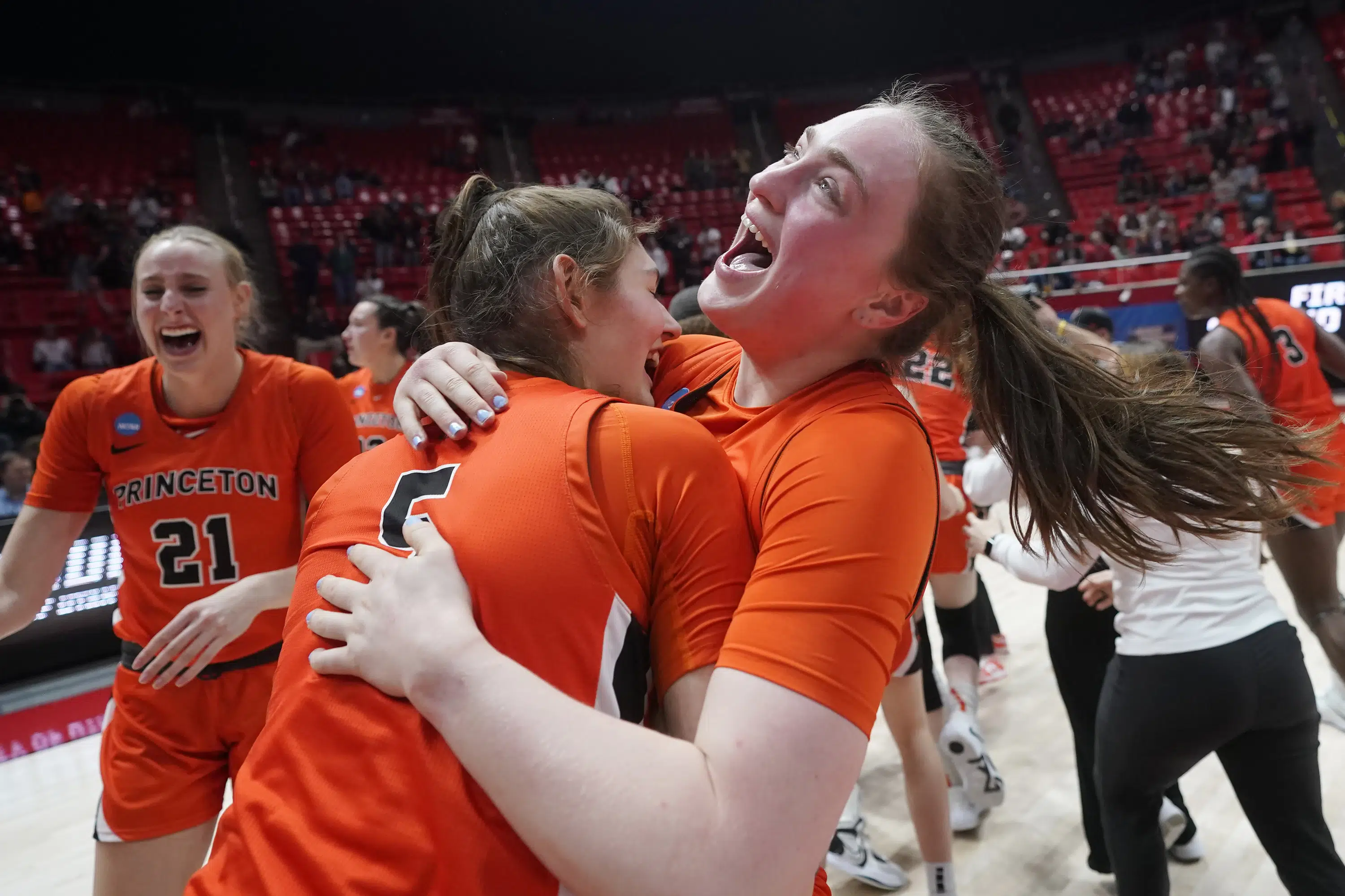 Princeton women top NC State 64-63 in March Madness opener