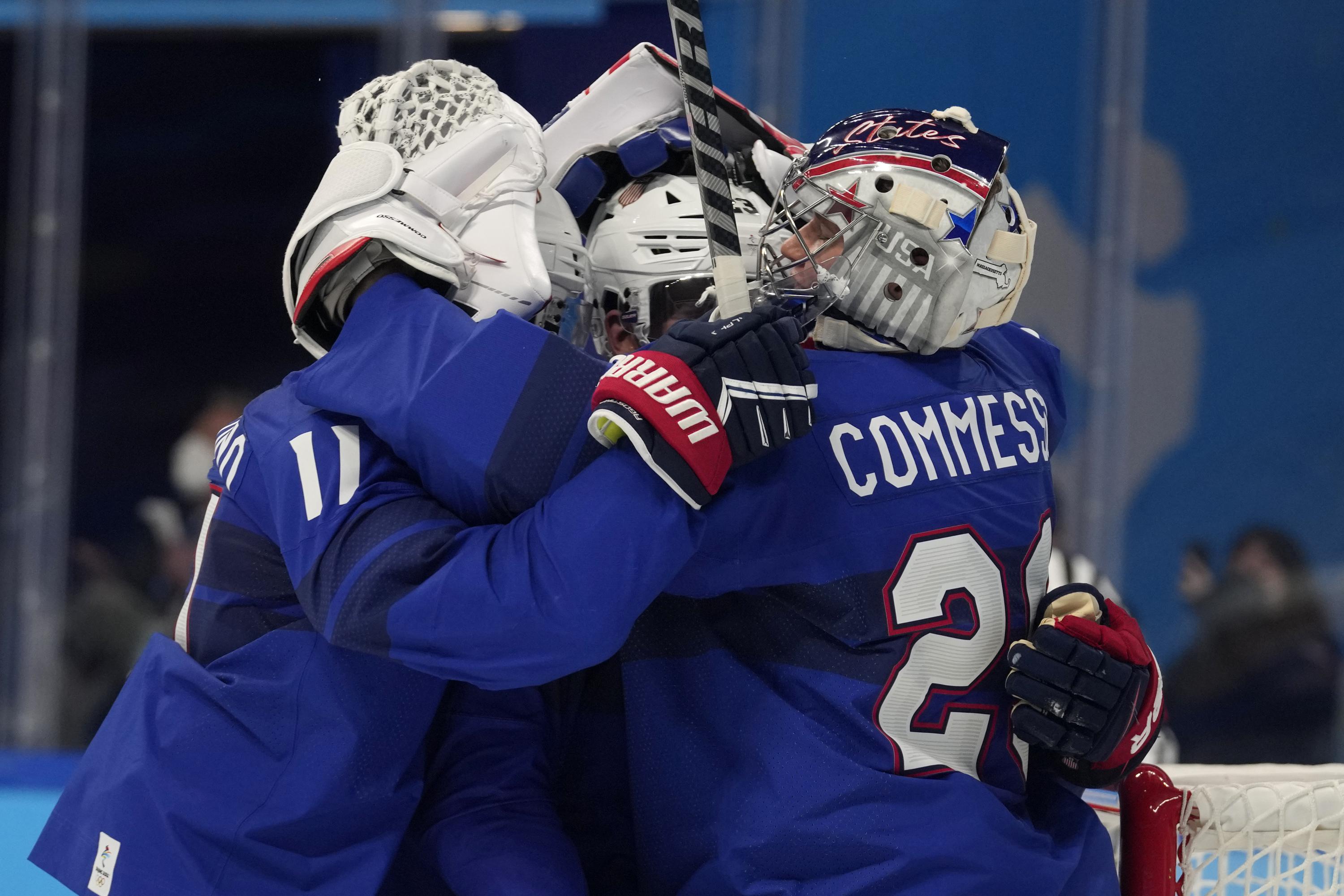 Us Men S Hockey Team In Tune On And Off Ice At Olympics Ap News
