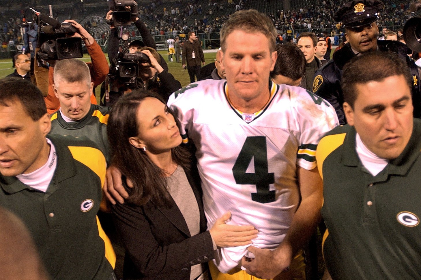 Brett Favre played in plenty of meaningful games with 24 playoff starts