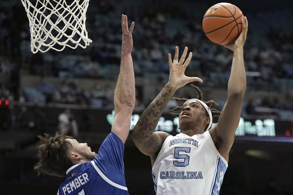 Armando Bacot scores 22, North Carolina beats UNC-Asheville 72-53