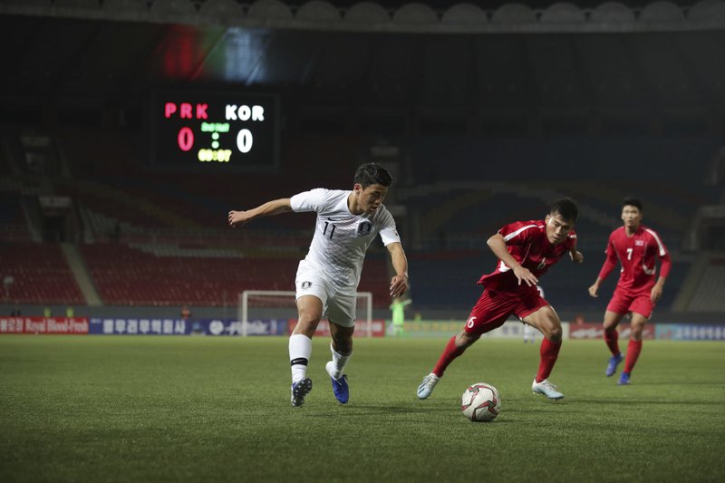 North Korea And South Korea Play To A 0 0 Draw