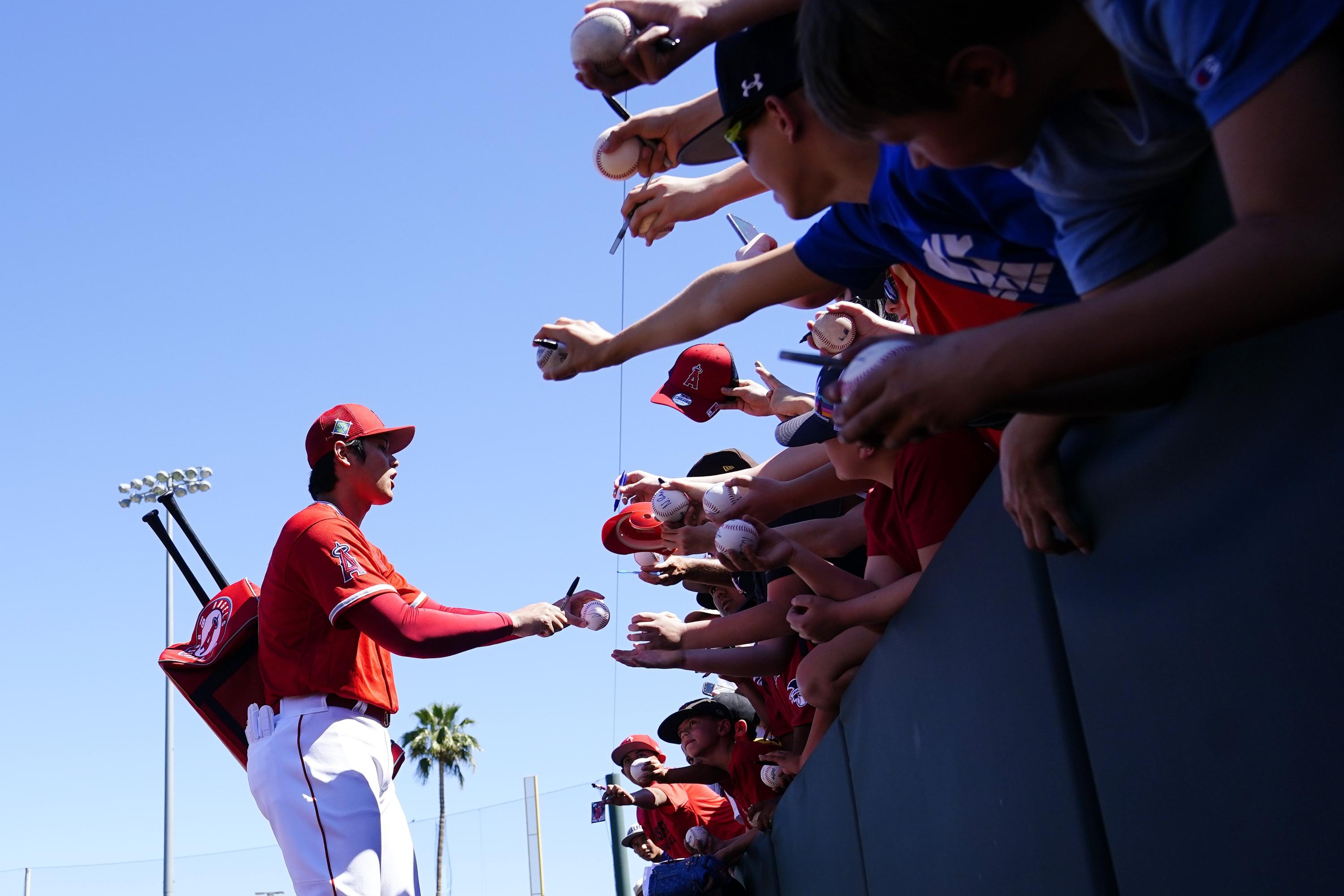Twoway star Ohtani chosen as Angels' opening day pitcher AP News