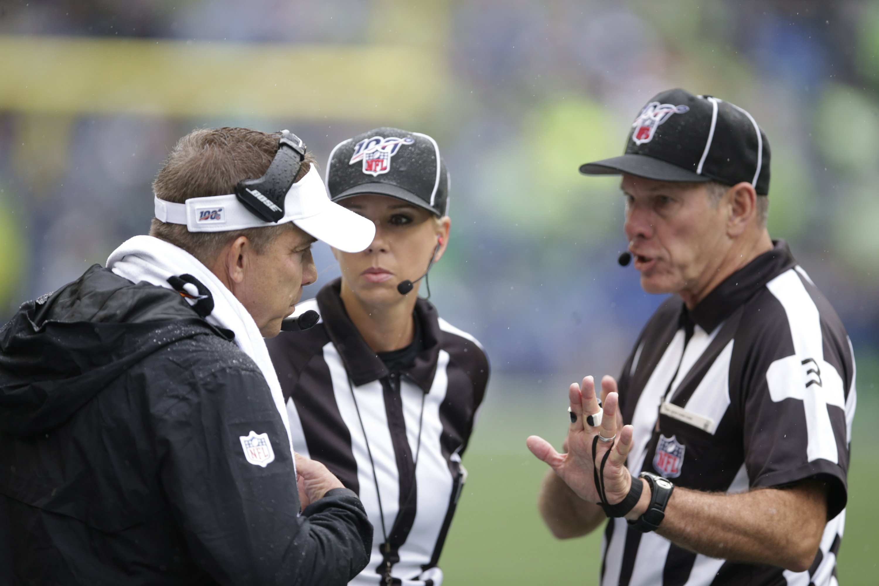 nfl referee hat 100