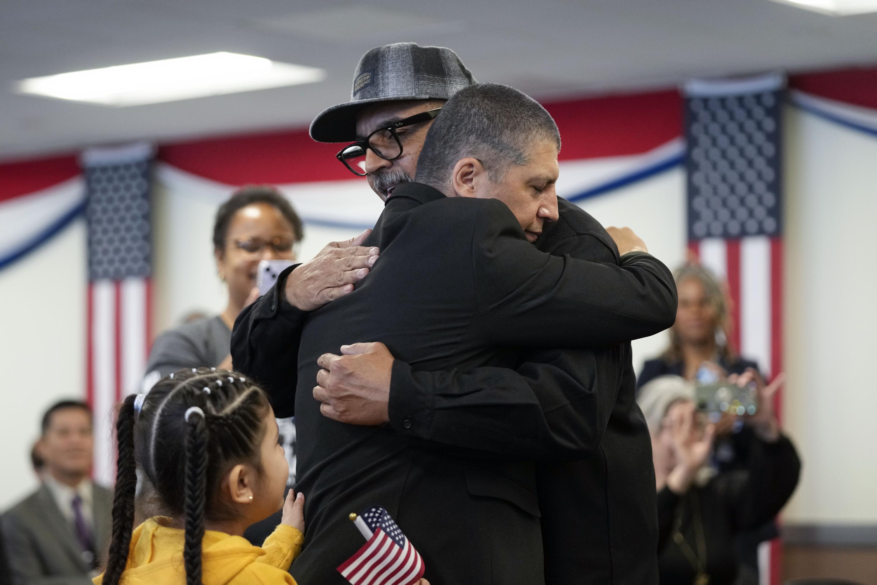 2 US Army veterans deported to Mexico win US citizenship AP News