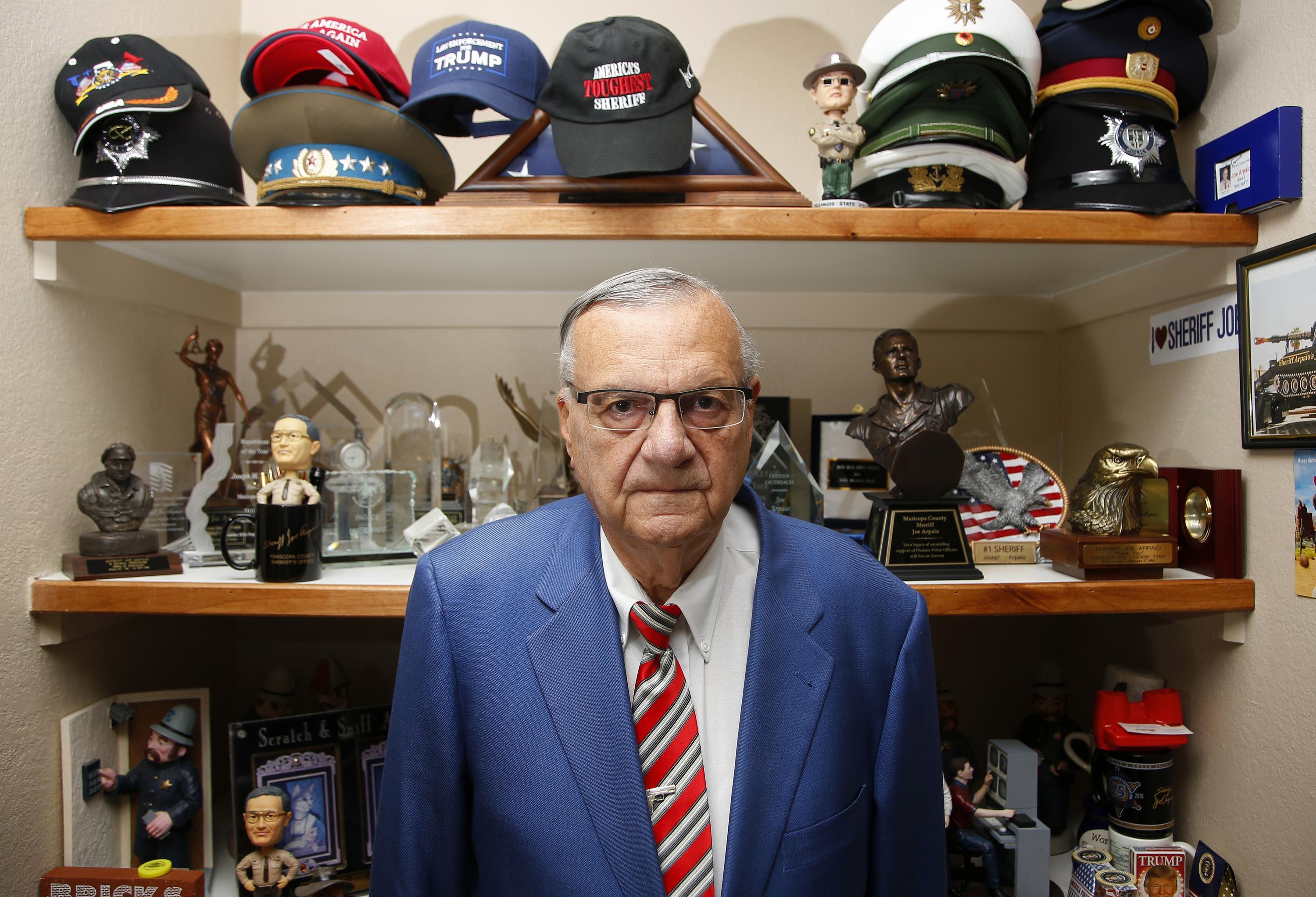 Arizona’s Arpaio tries to become suburban mayor after losses