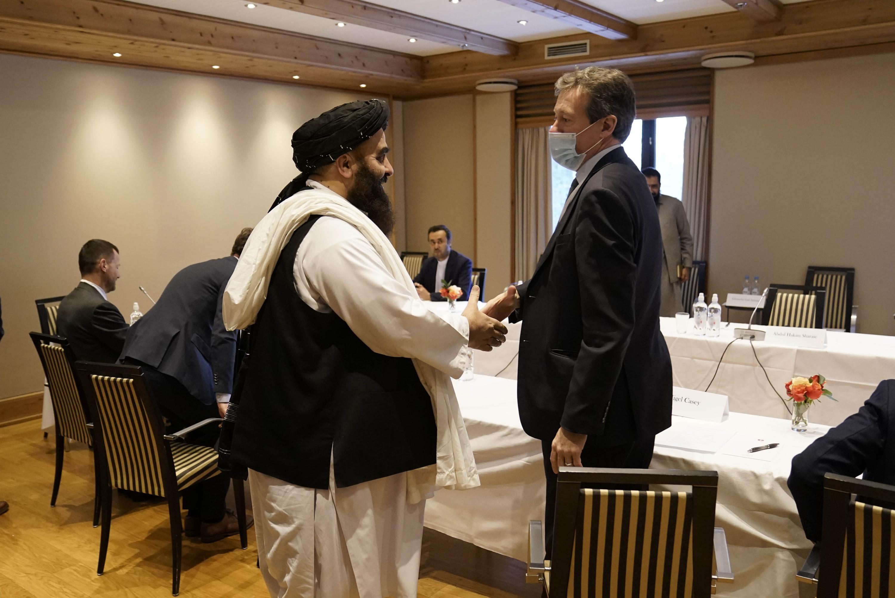 Taliban hold first talks in Europe since Afghan takeover – Associated Press