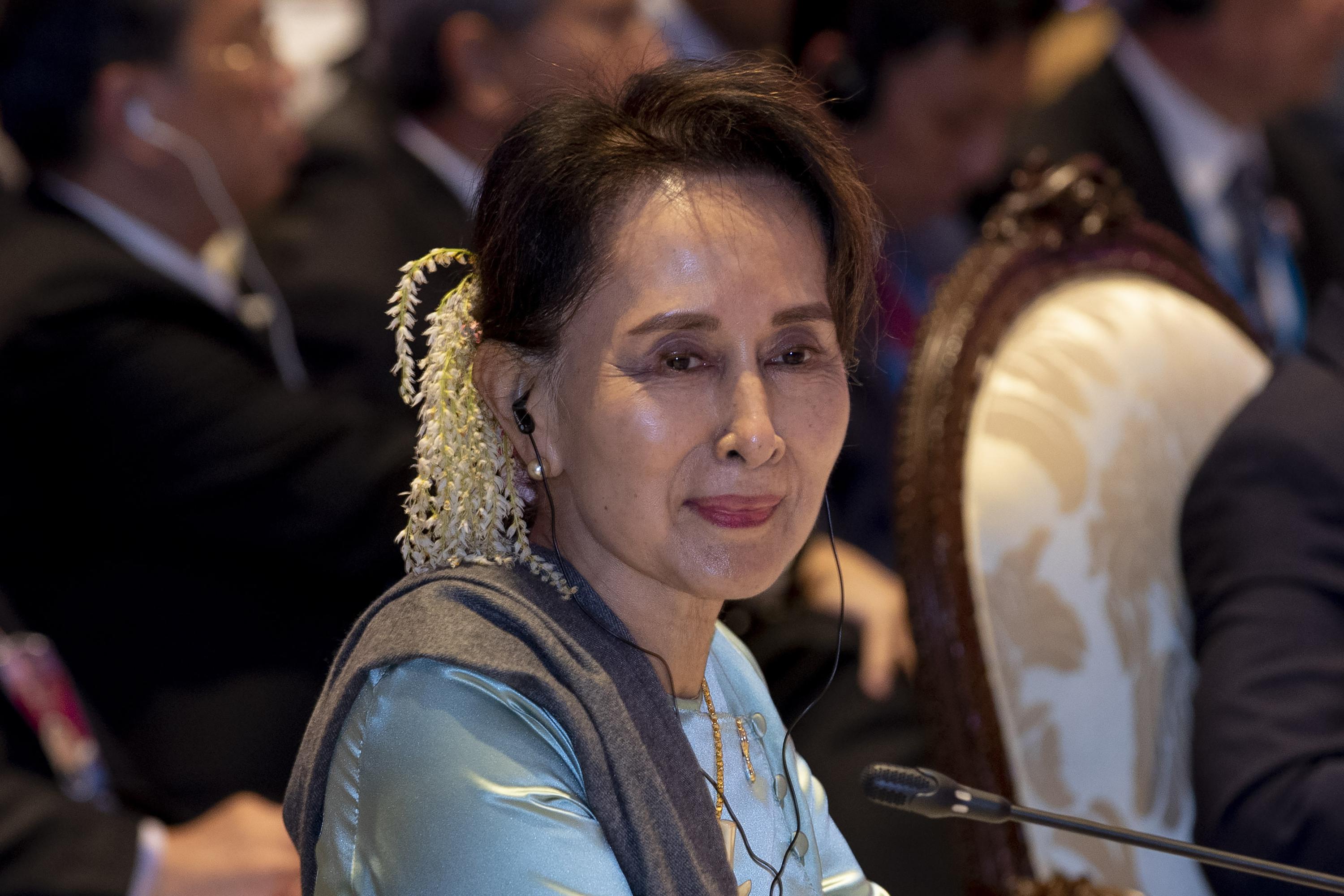 Myanmar court sentences Suu Kyi to 5 years for corruption - The Associated Press