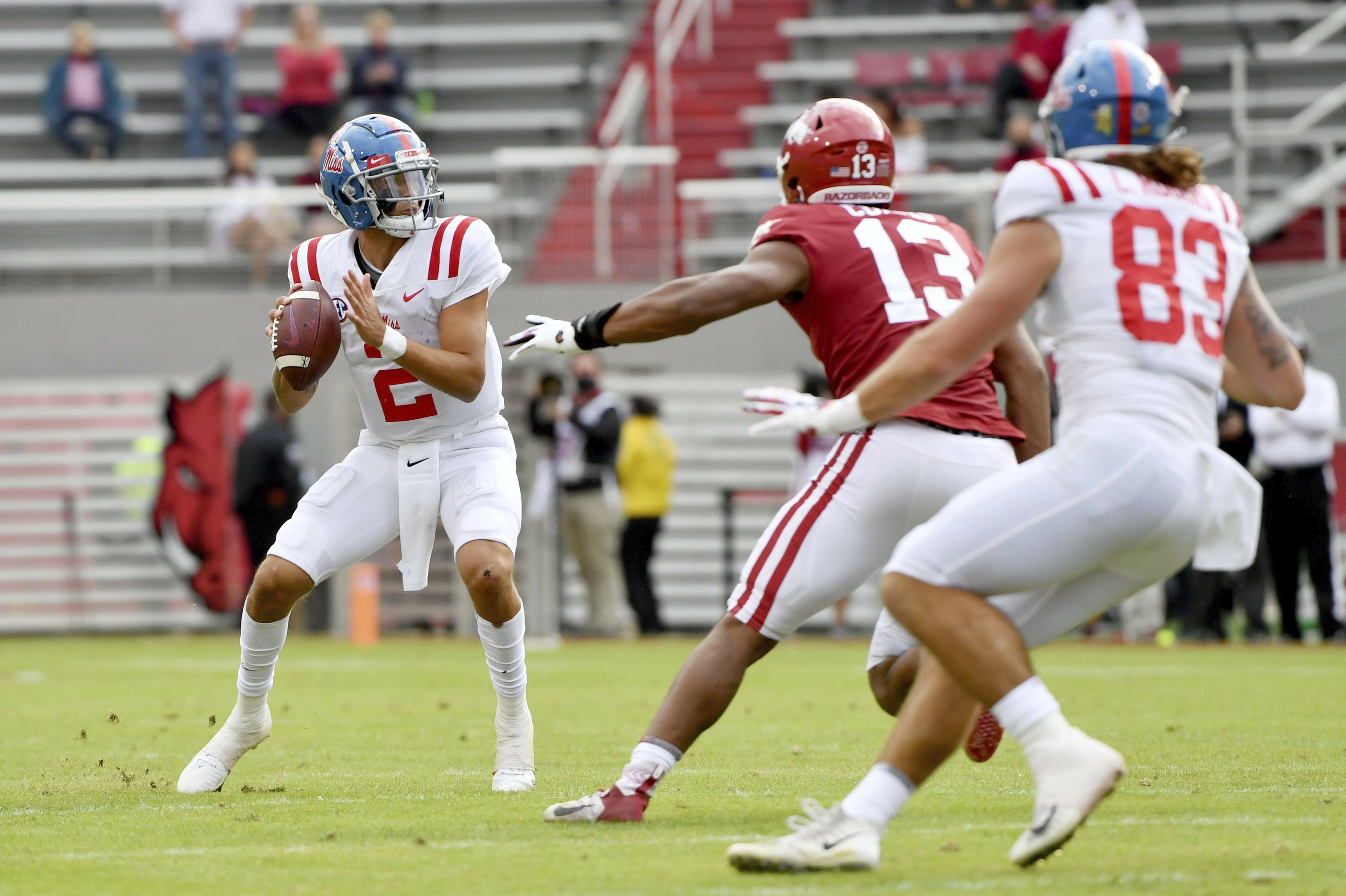 Auburn, Ole Miss seek rebounds and so do their quarterbacks AP News