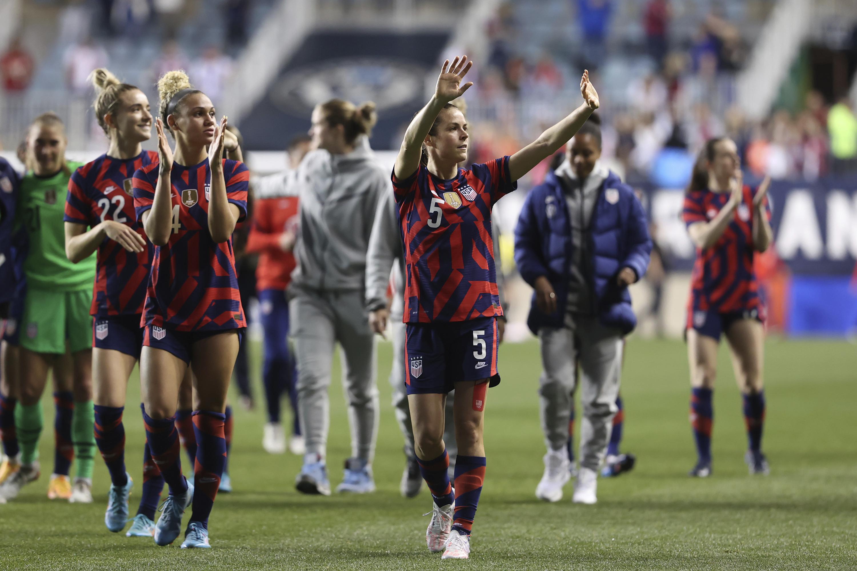 Las mujeres estadounidenses recibirán a Colombia por 2 juegos en junio