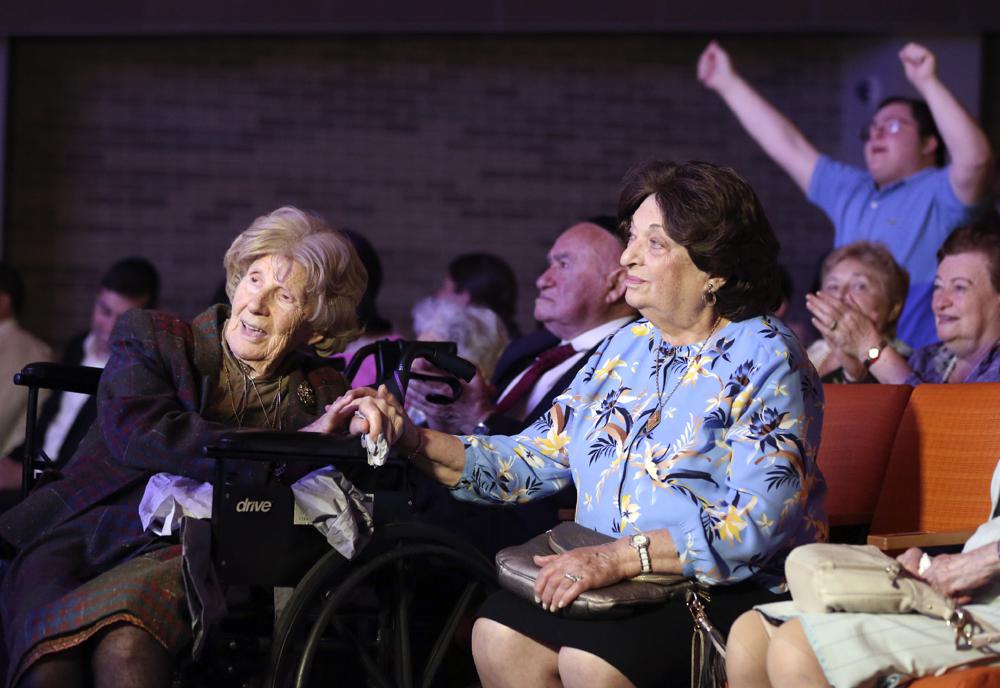 Holocaust Survivors Gather Together at Concert Held in Their Honor Holocaust Survivors Gather Together at Concert Held in Their Honor