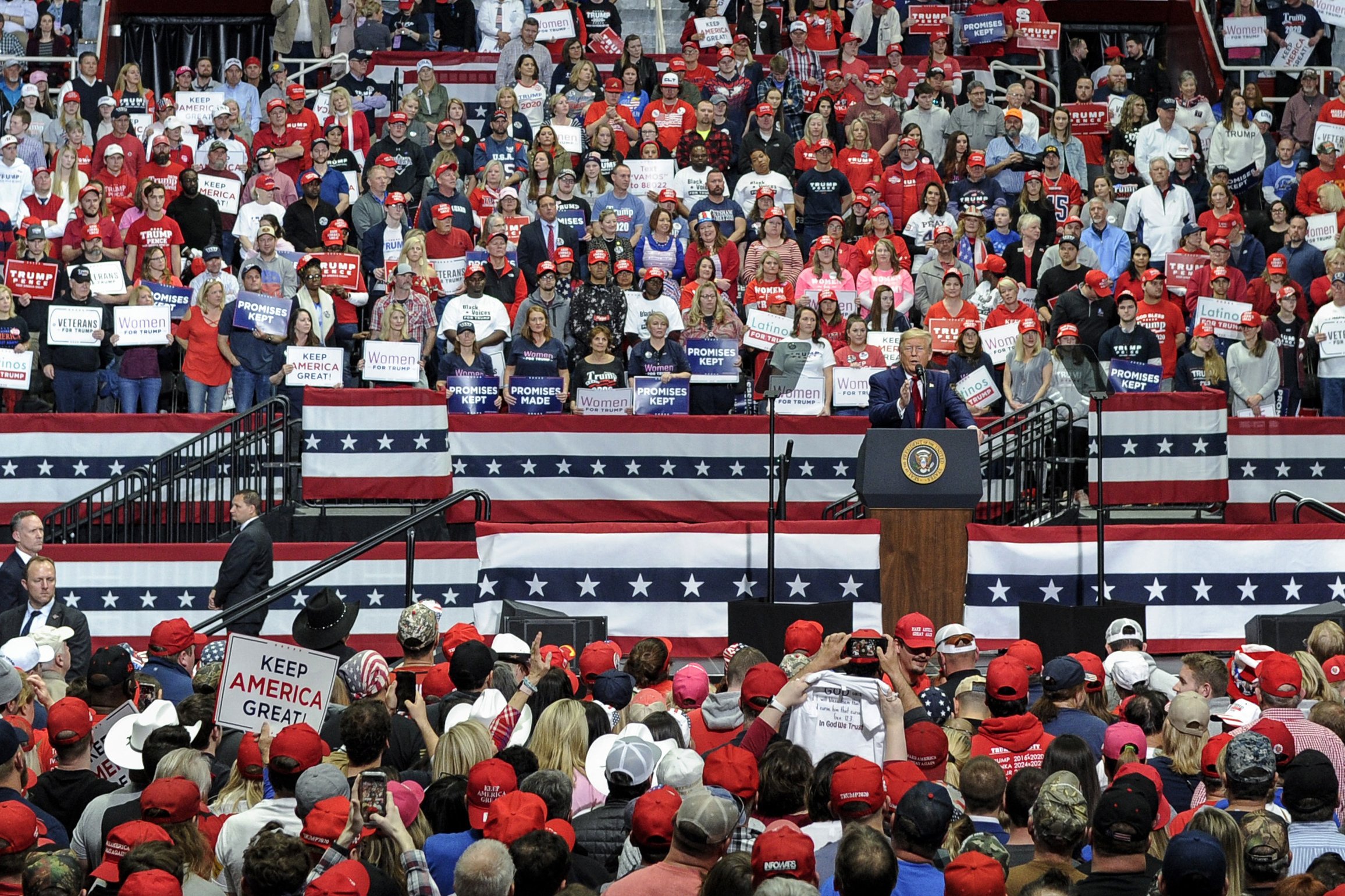 Trump rally called 'dangerous move' in age of coronavirus