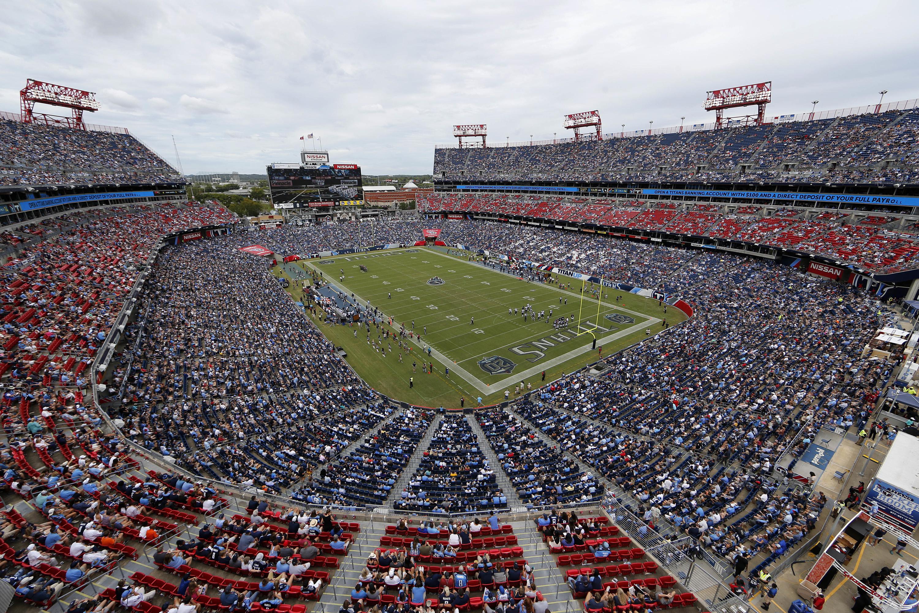 Tennessee Titans New Stadium Capacity