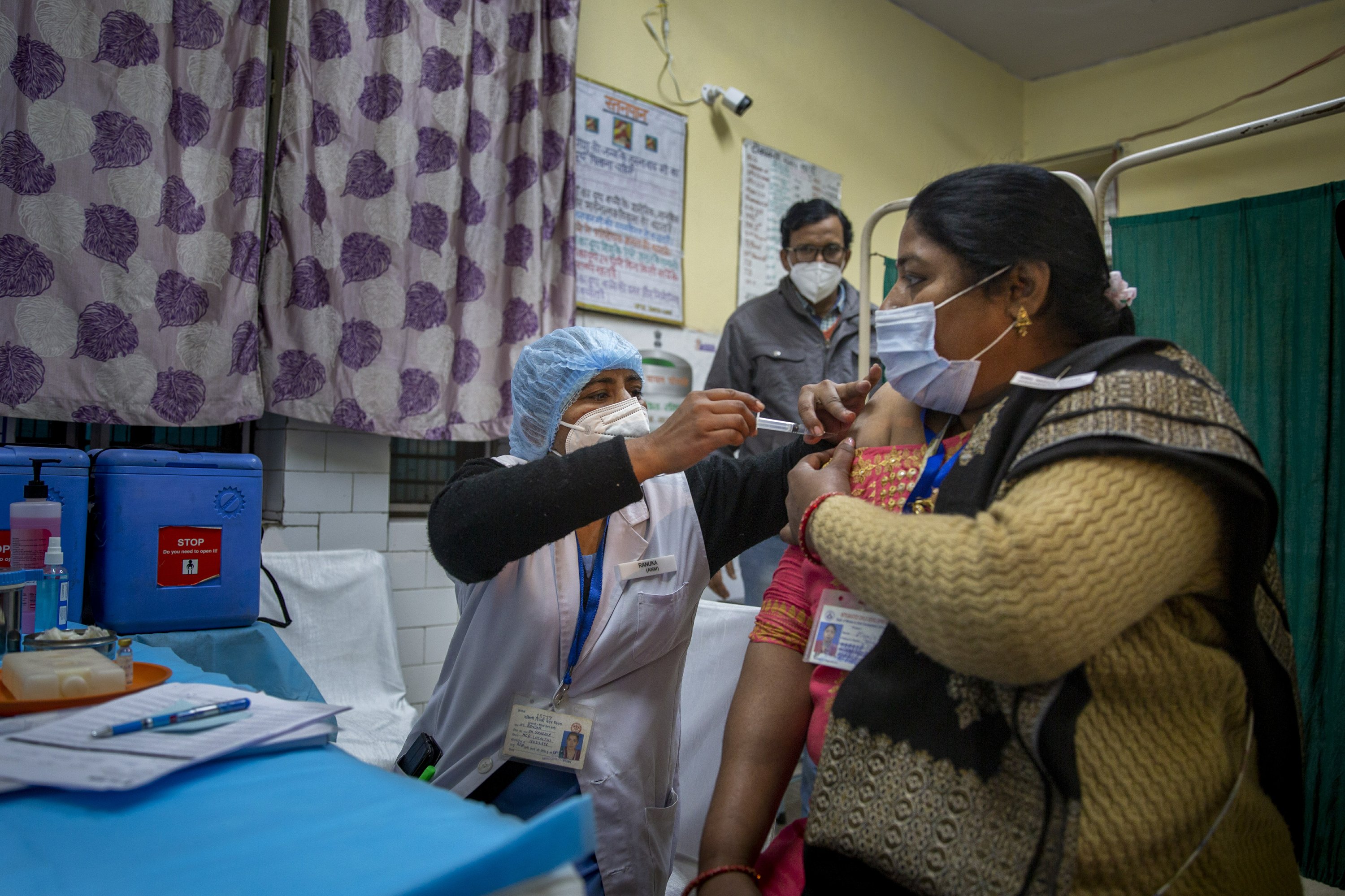 India is testing the storage, delivery of the vaccination program
