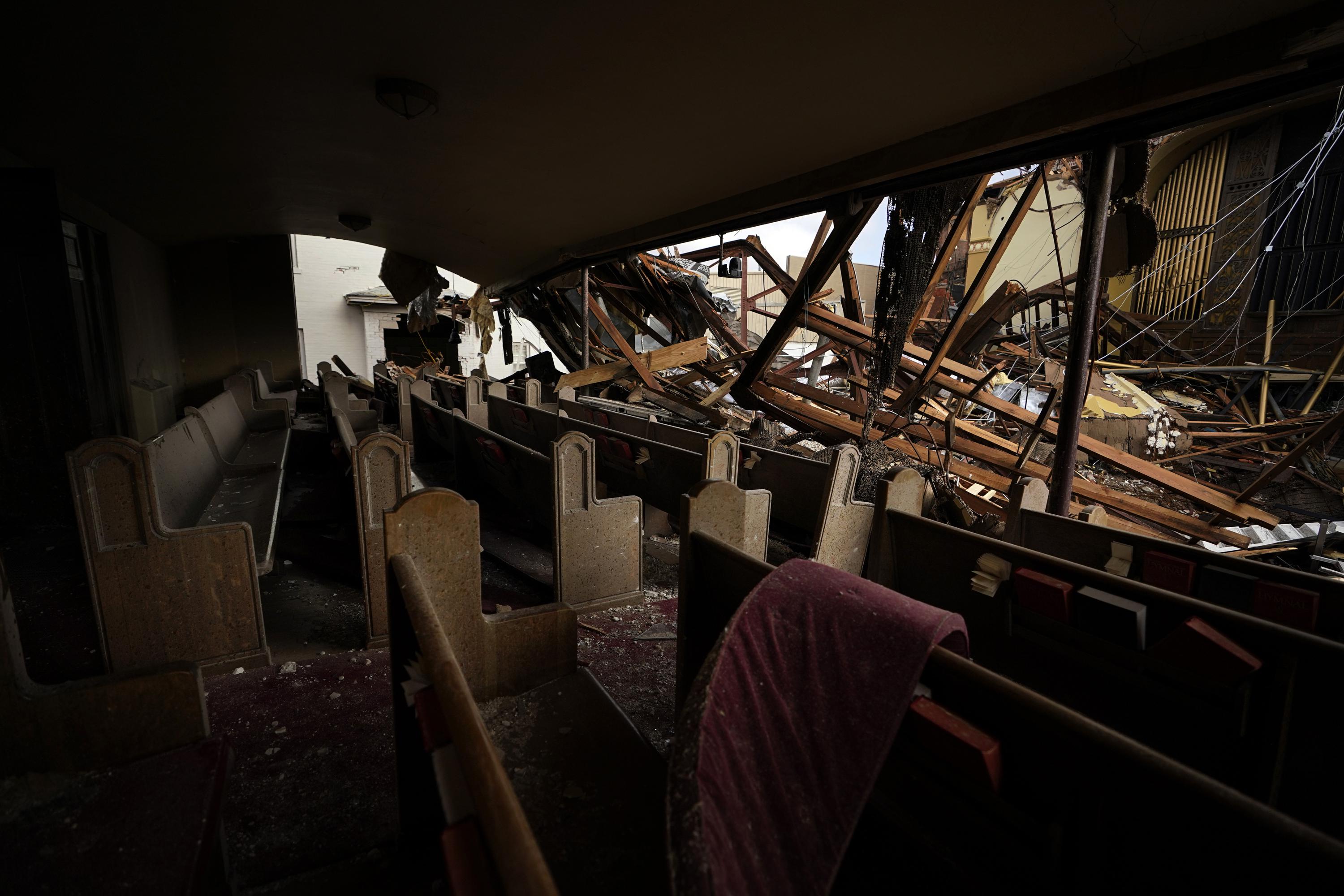 For churches hit by disaster, Easter brings promise of hope | AP News