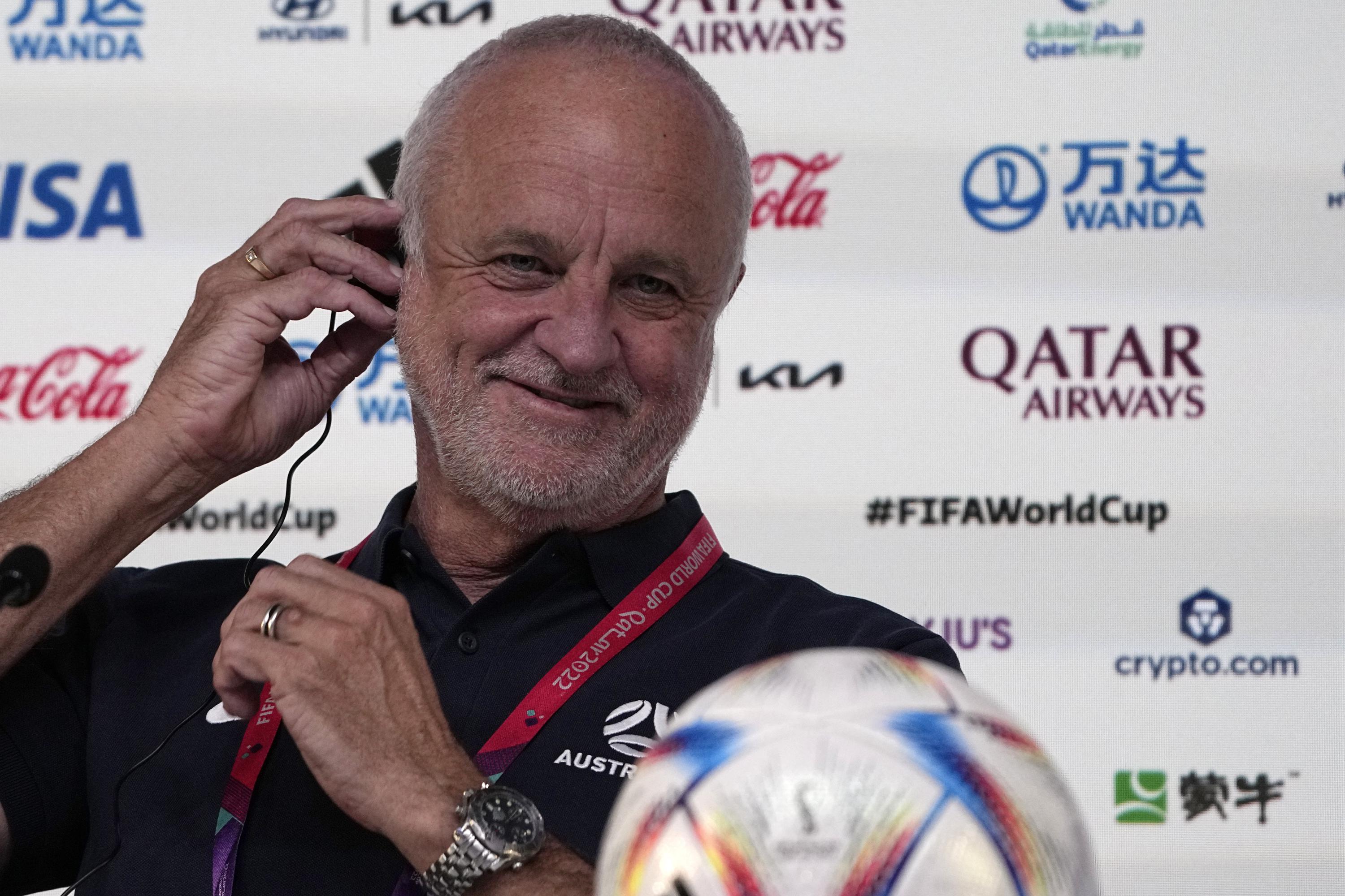 Australia Coach In Jovial Mood Before Opening World Cup Game AP News espn-uk-on-twitter-one-world-cup-game-one-world-cup-player-of-the