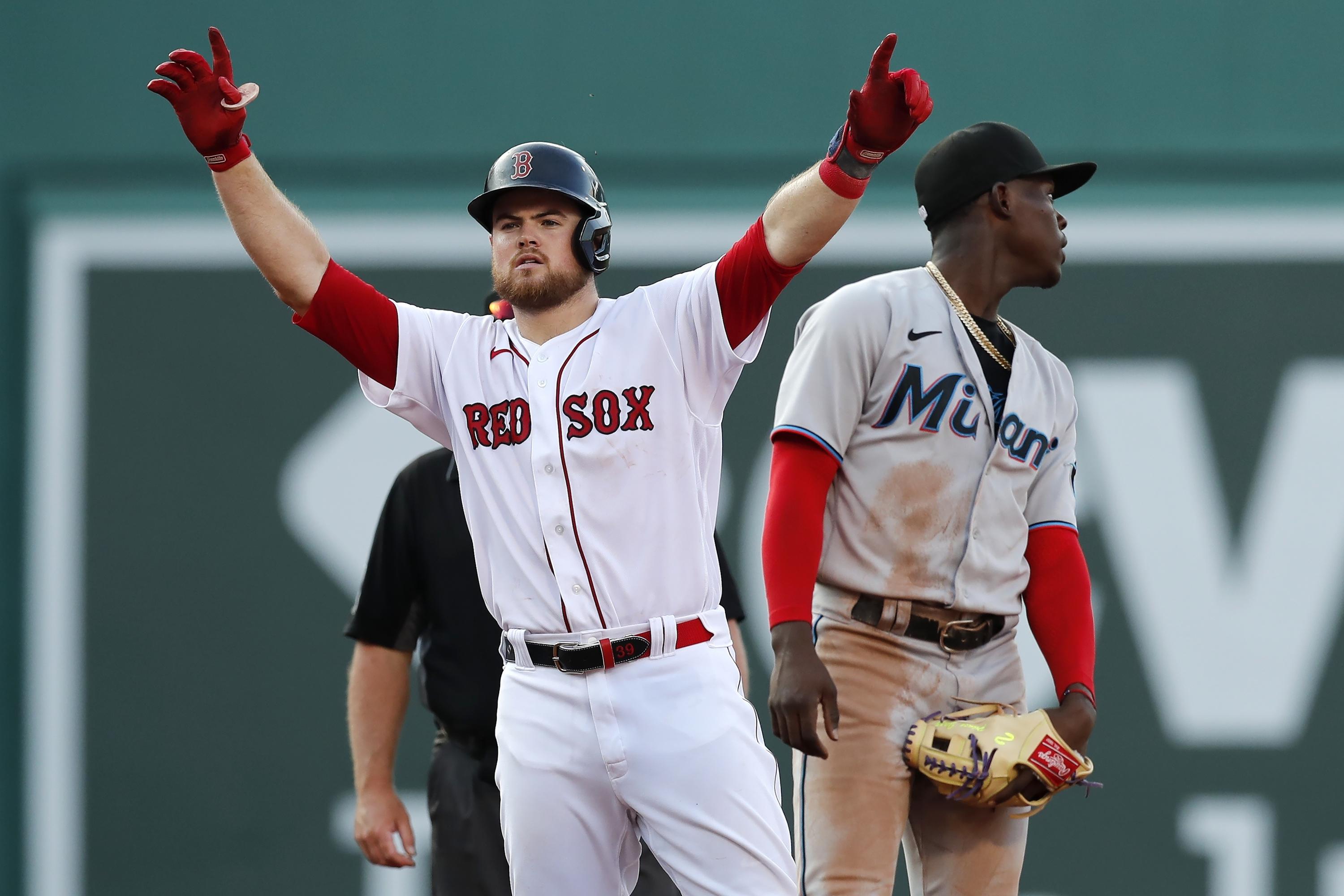 Red Sox beat sloppy Marlins 53 for 5th straight win AP News