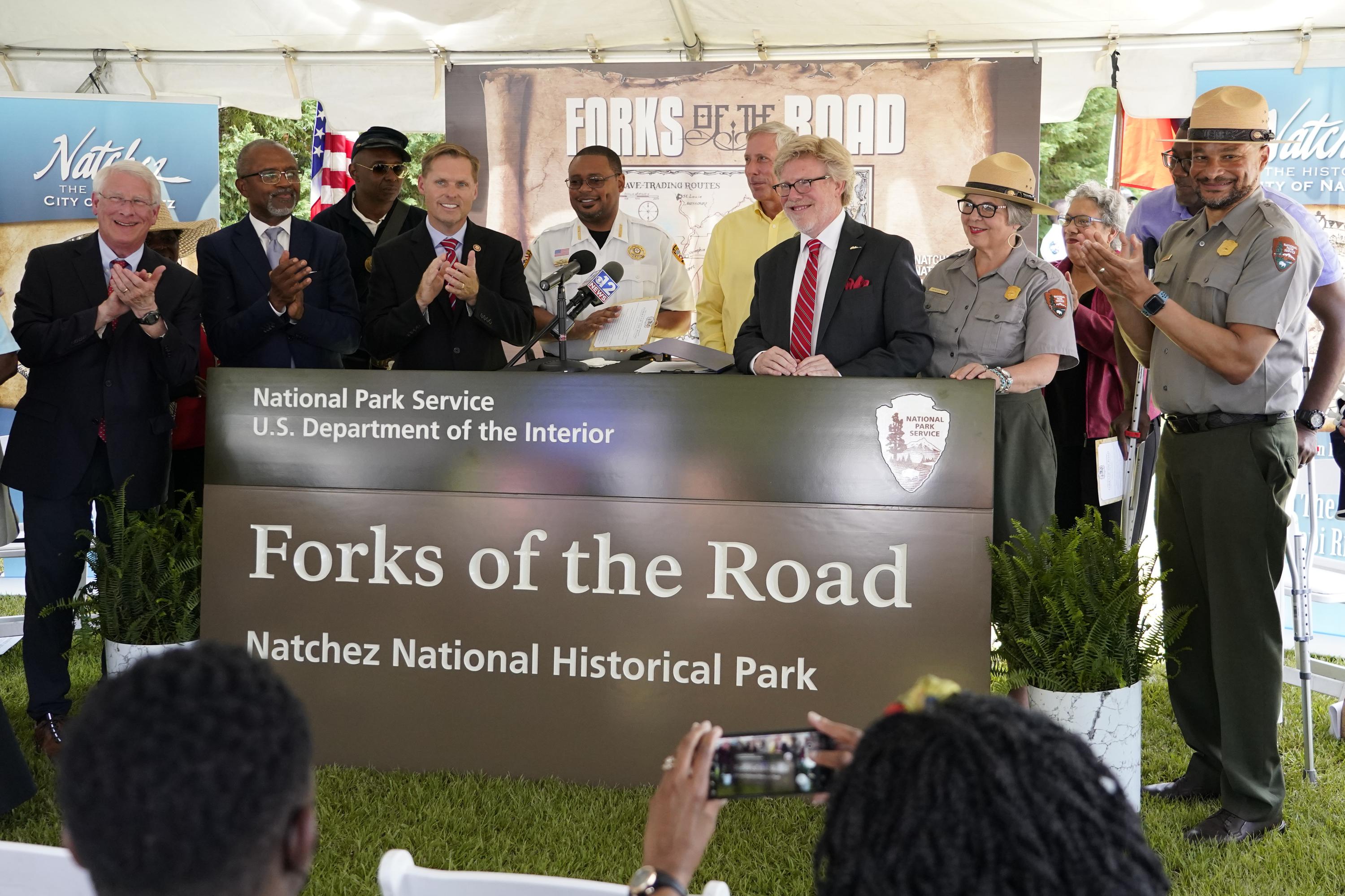 Land from former slave market donated to US park service AP News