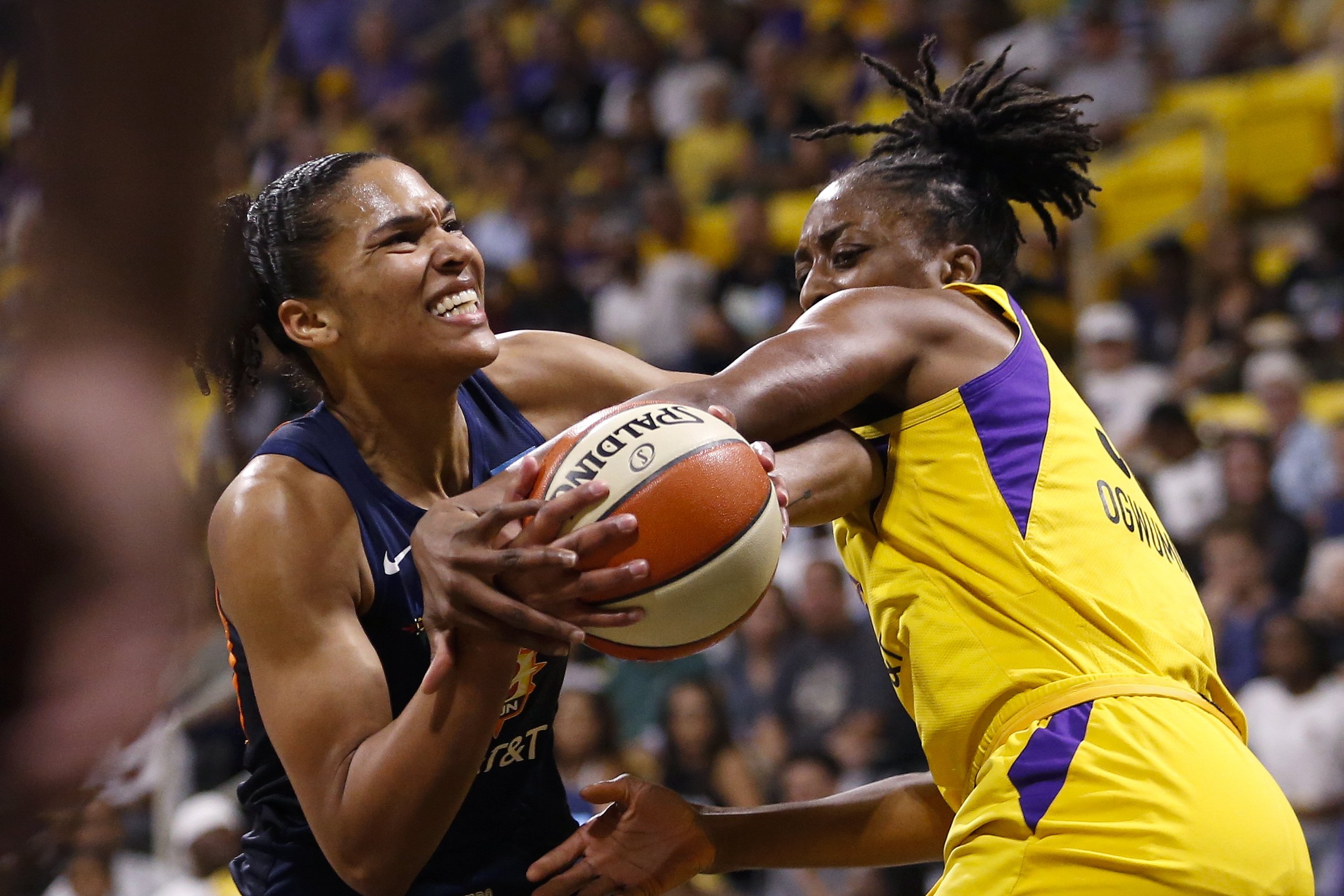 Connecticut Sun rout Sparks in sweep of WNBA semifinals AP News