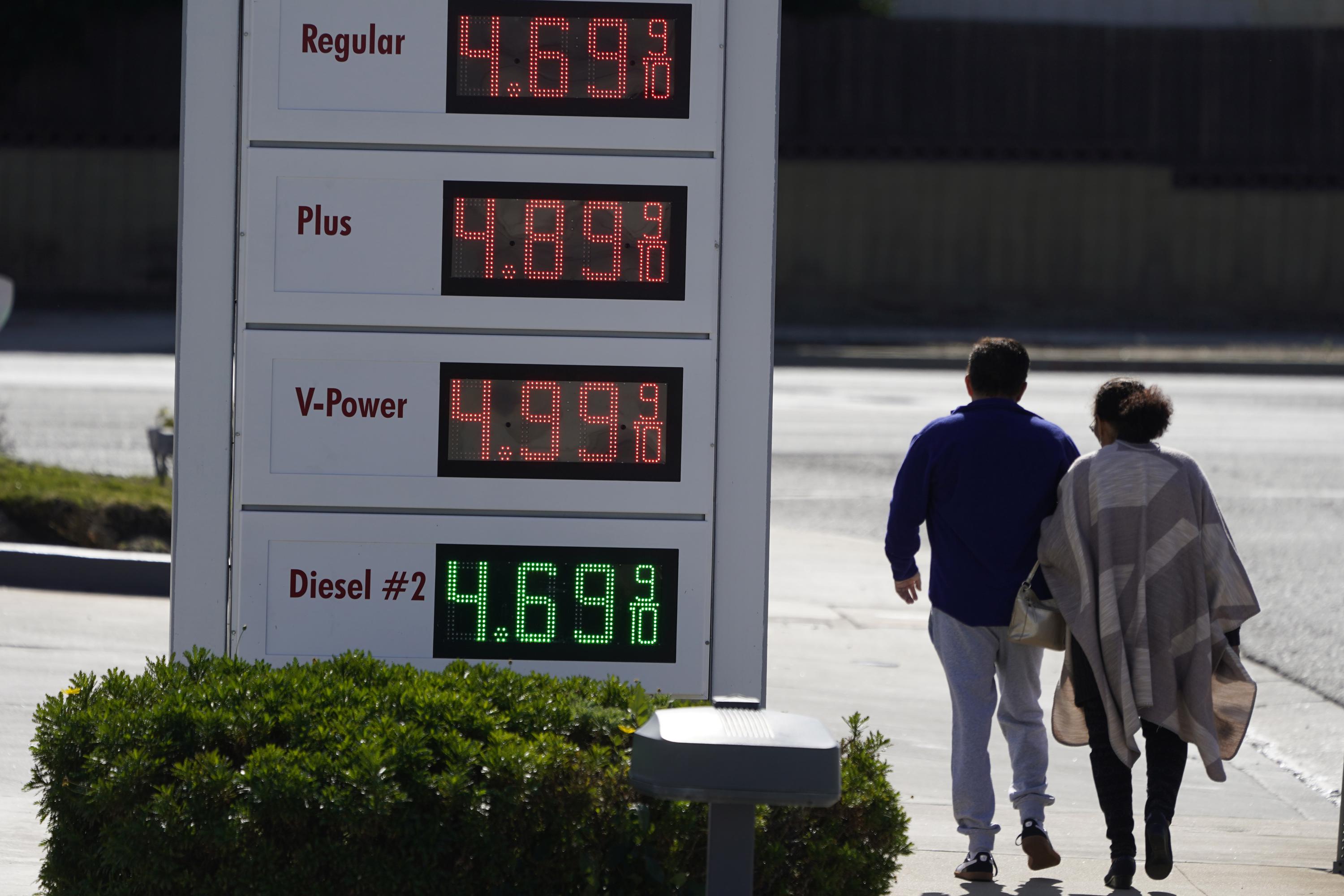 how much is california gasoline tax